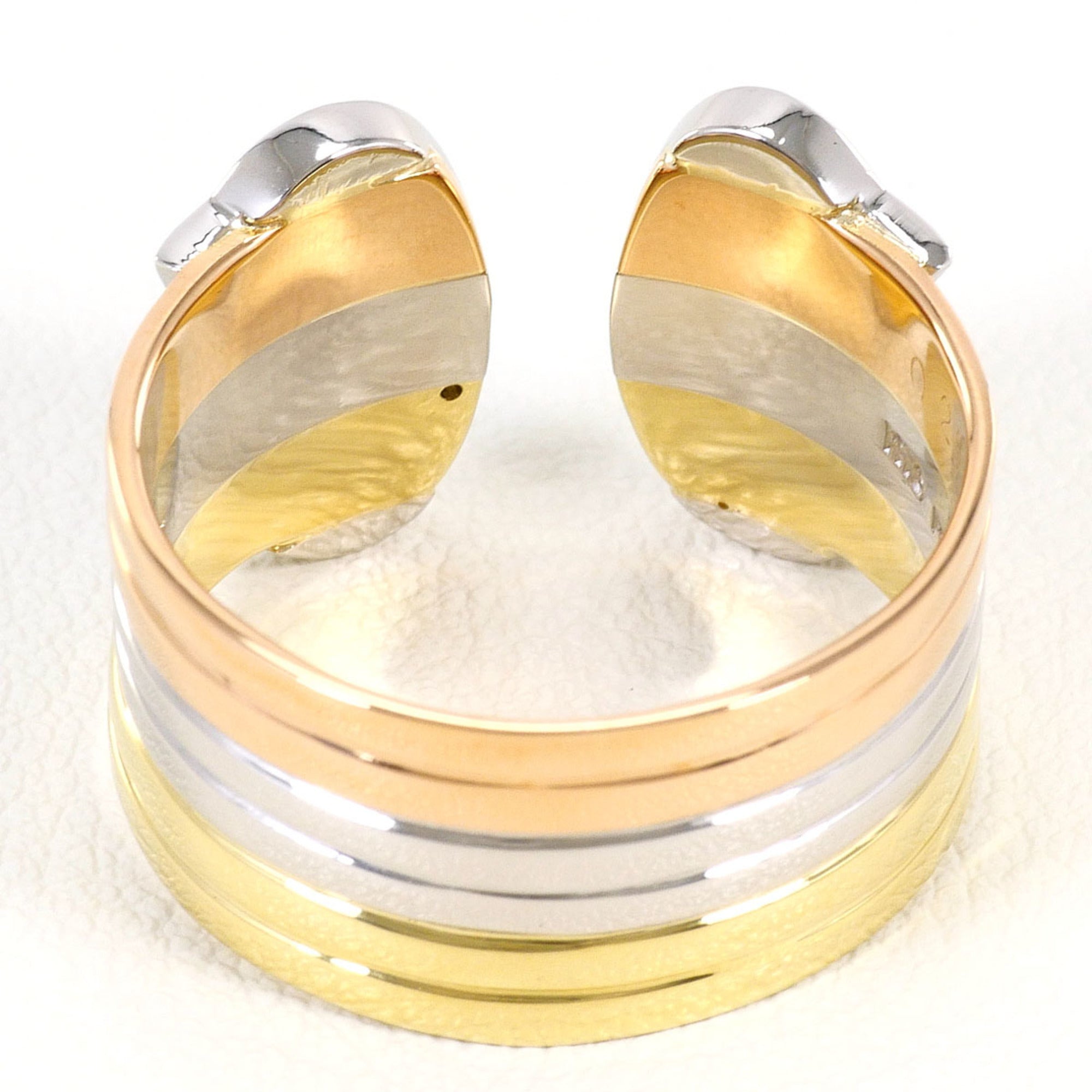 Unbranded Pink Gold Platinum Yellow Gold Yellow Gold (18K) Pink Gold (18K) Platinum 900 Band Ring (Pre-Owned)