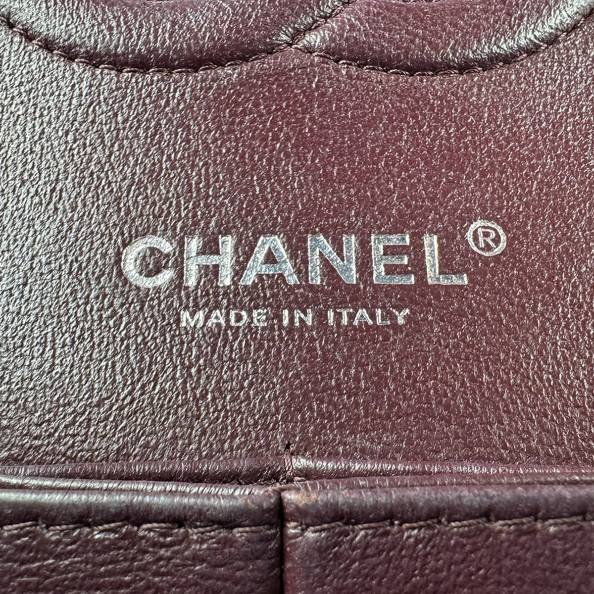 Chanel Black Grained Calfskin Shoulder Bag (Pre-Owned)