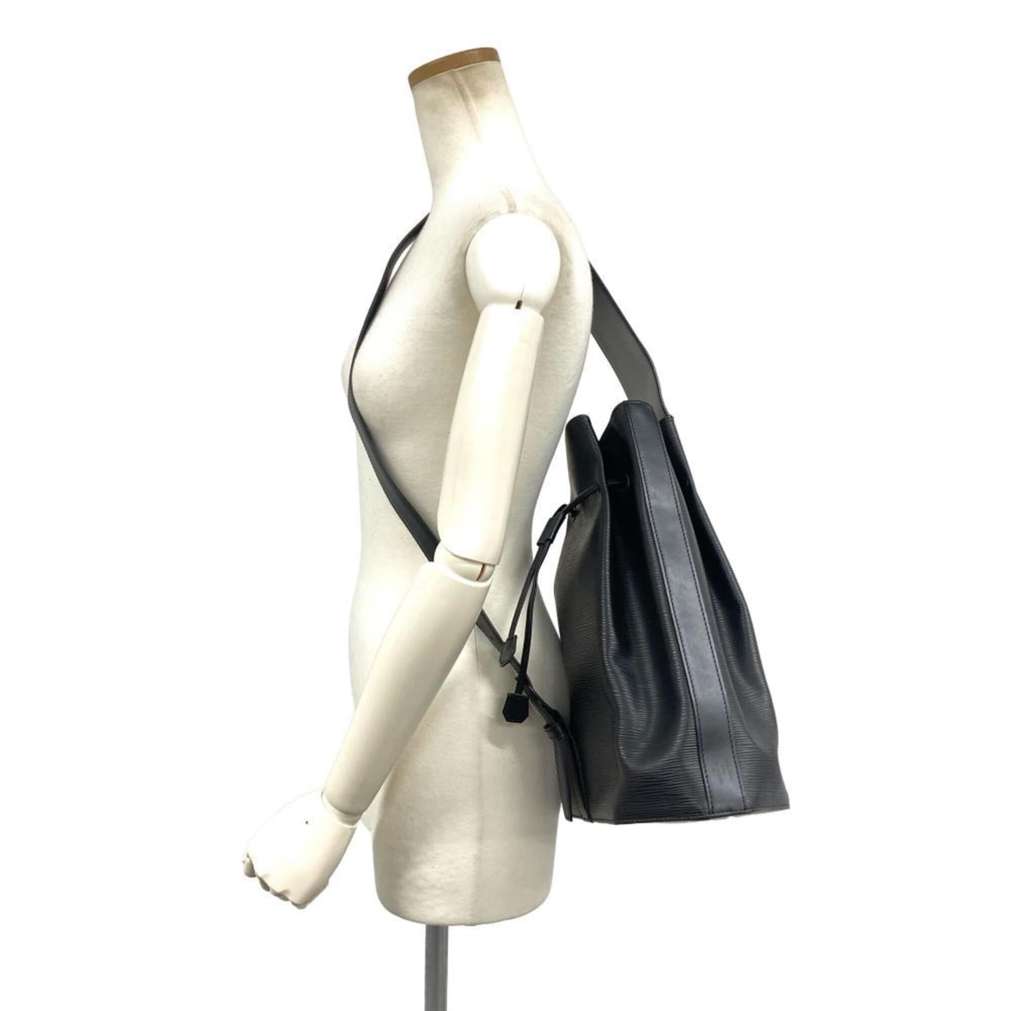 Louis Vuitton Epi Black Epi Leather Shoulder Bag (Pre-Owned)