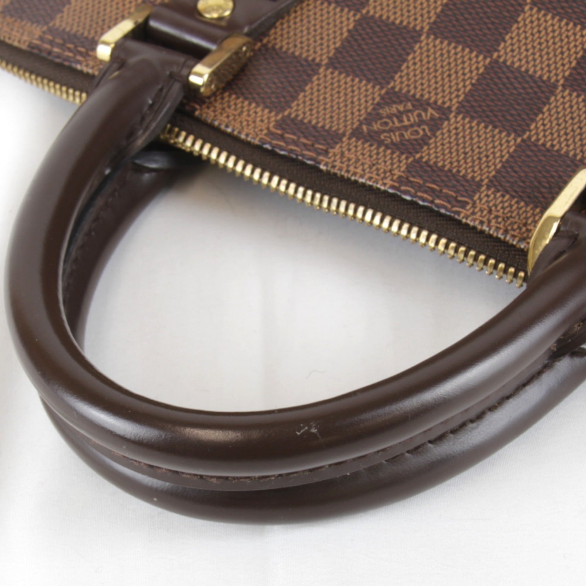 Louis Vuitton Brown Damier Canvas Handbag (Pre-Owned)