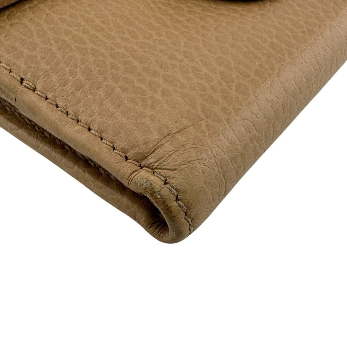 Gucci Beige Leather Wallet (Bi-Fold) (Pre-Owned)