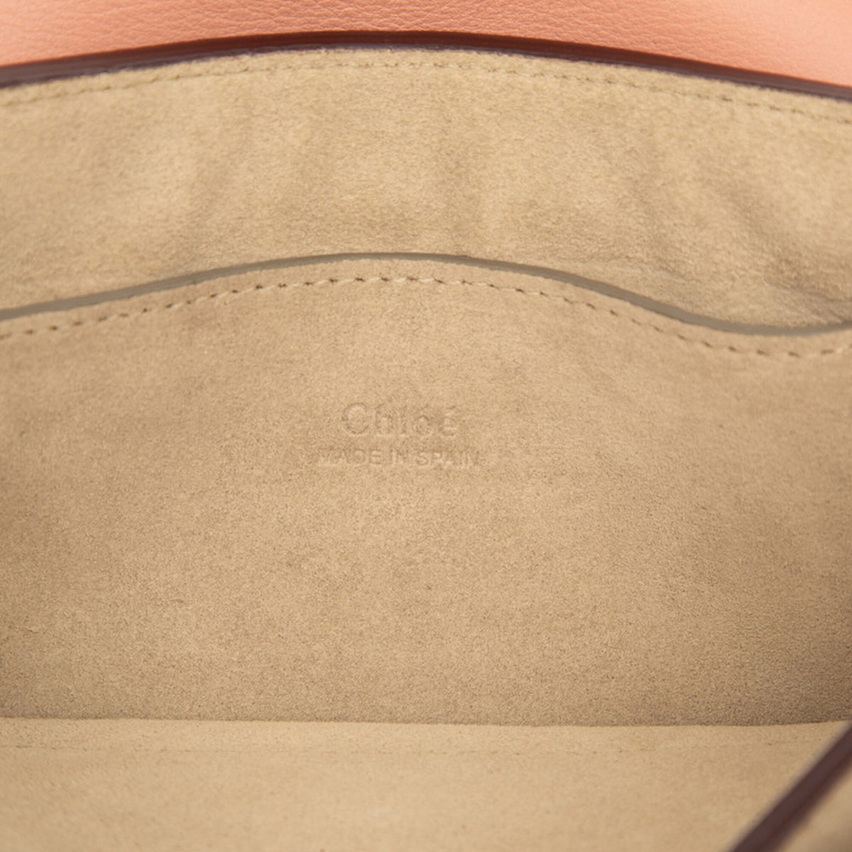 Chloé Pink Leather Suede Shoulder Bag (Pre-Owned)