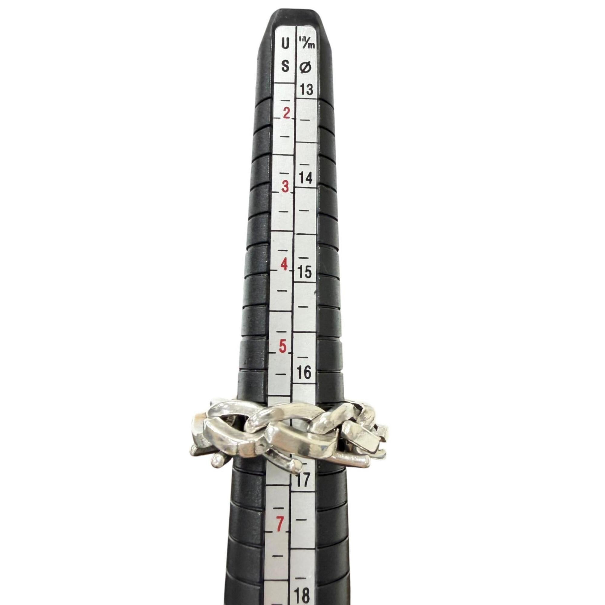 Tiffany Silver Silver 925 Band Ring (Pre-Owned)