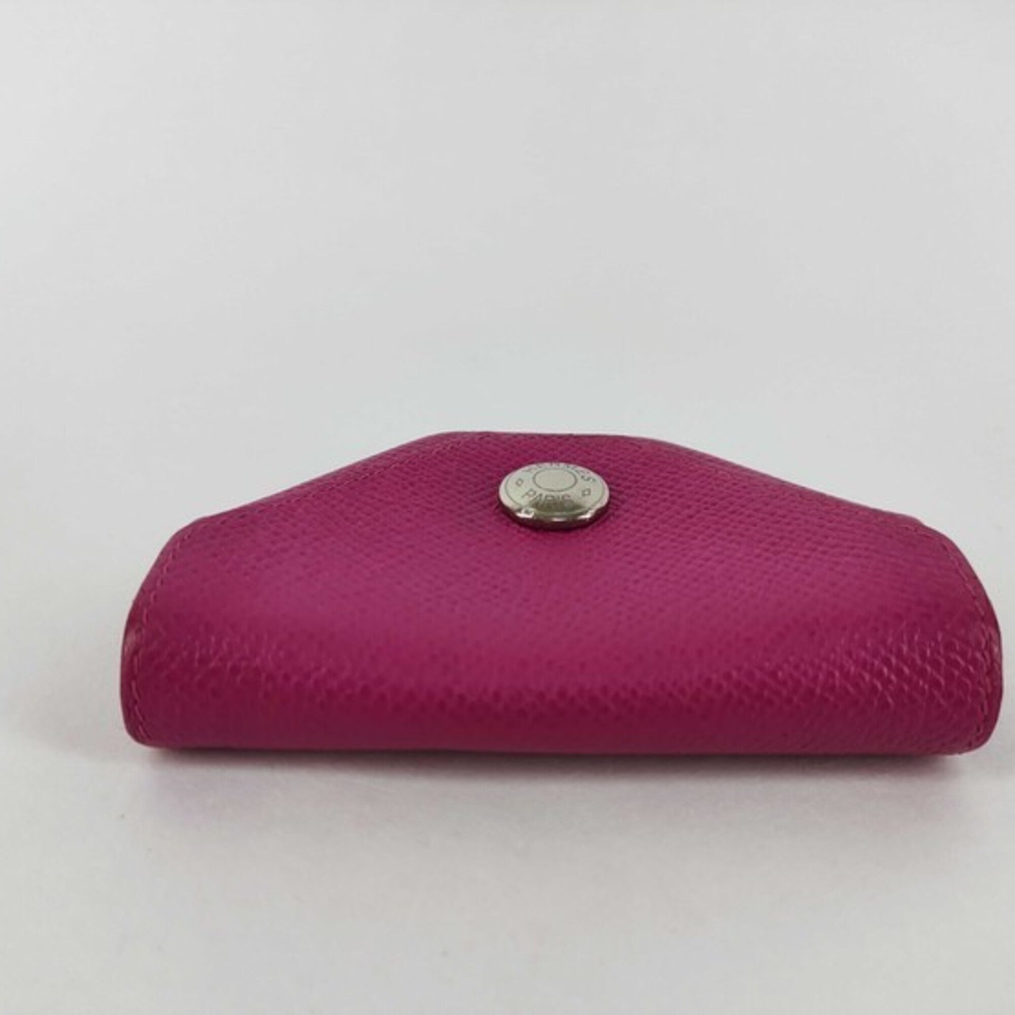 Hermes Pink Epsom Leather Coin Purse/Coin Case (Pre-Owned)