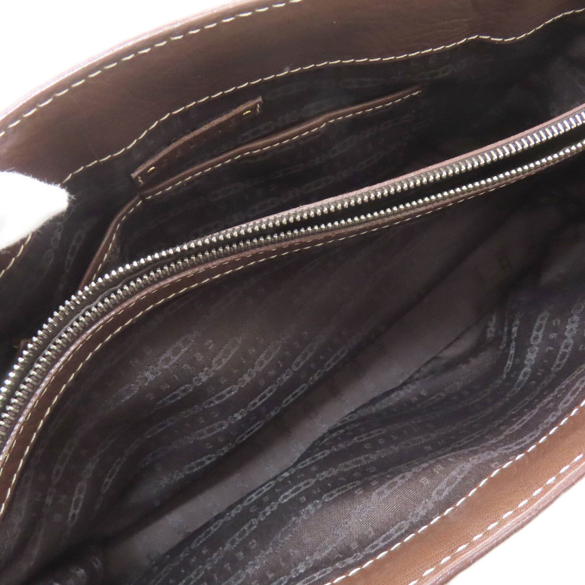 Celine Brown Leather Handbag (Pre-Owned)