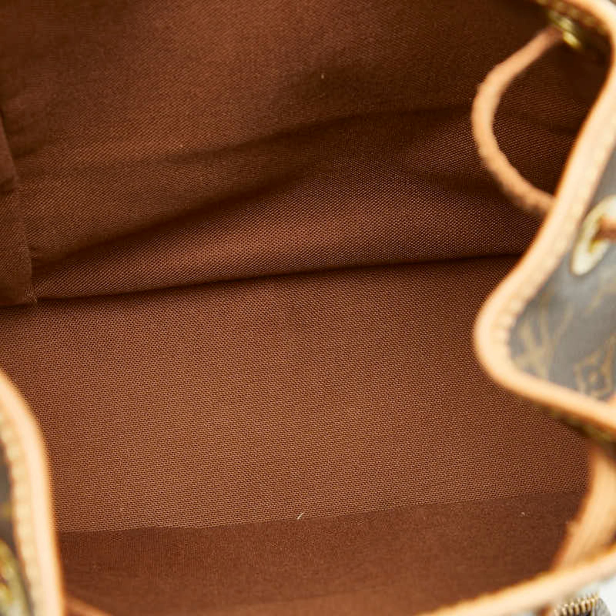 Louis Vuitton Brown Pvc Leather Backpack (Pre-Owned)