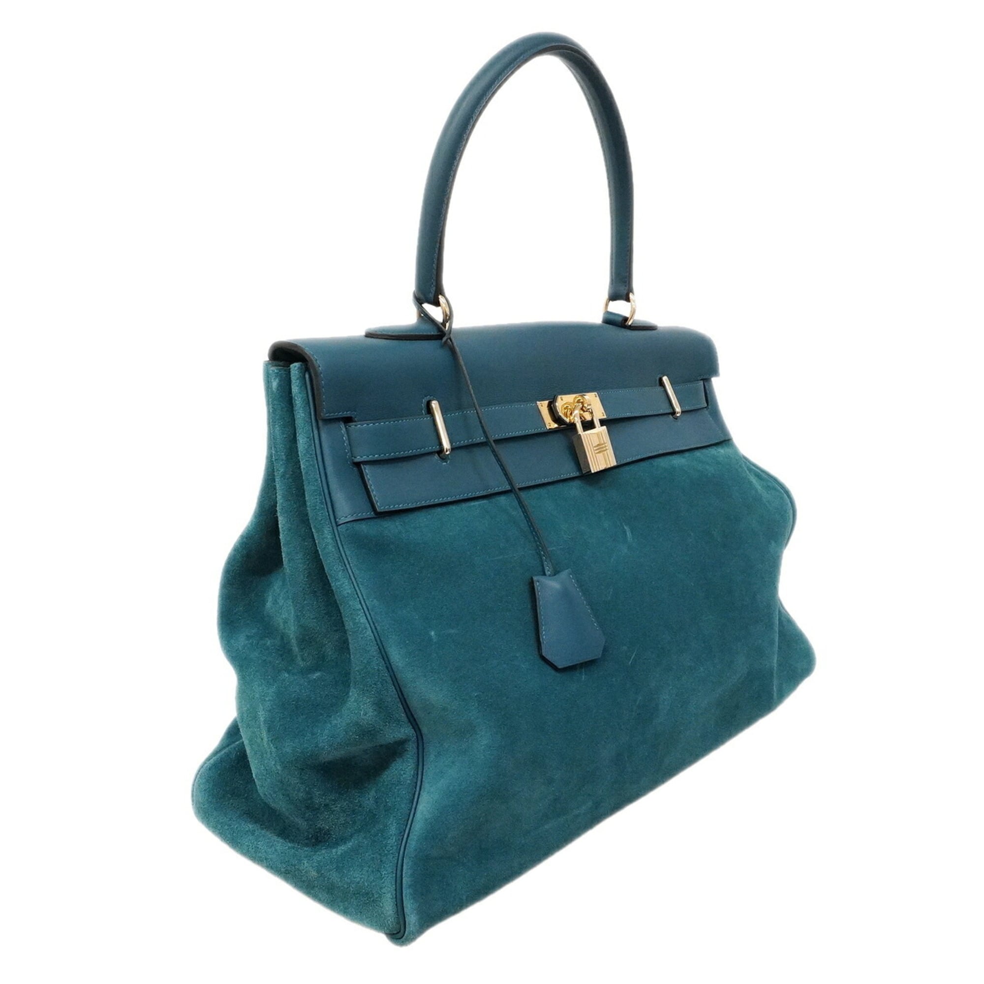 Hermes Blue Handbag (Pre-Owned)