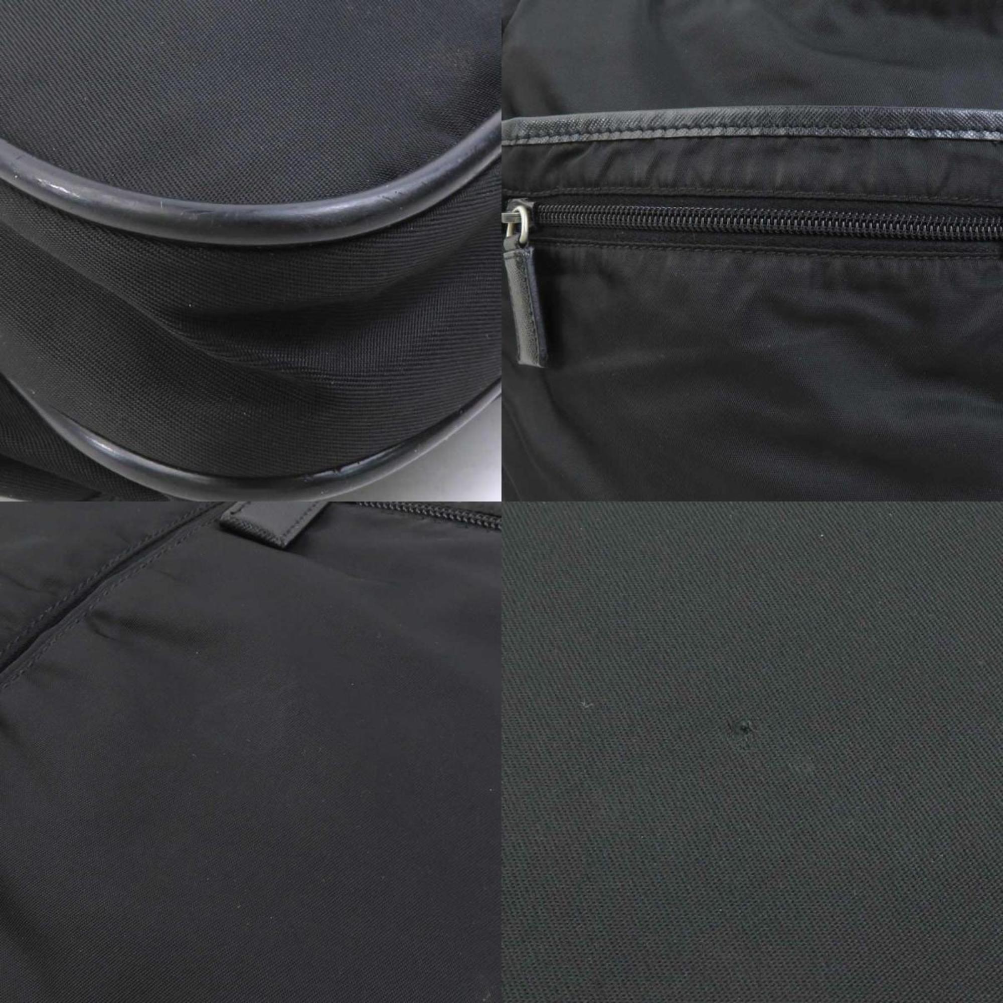 Prada Black Nylon Shoulder Bag (Pre-Owned)