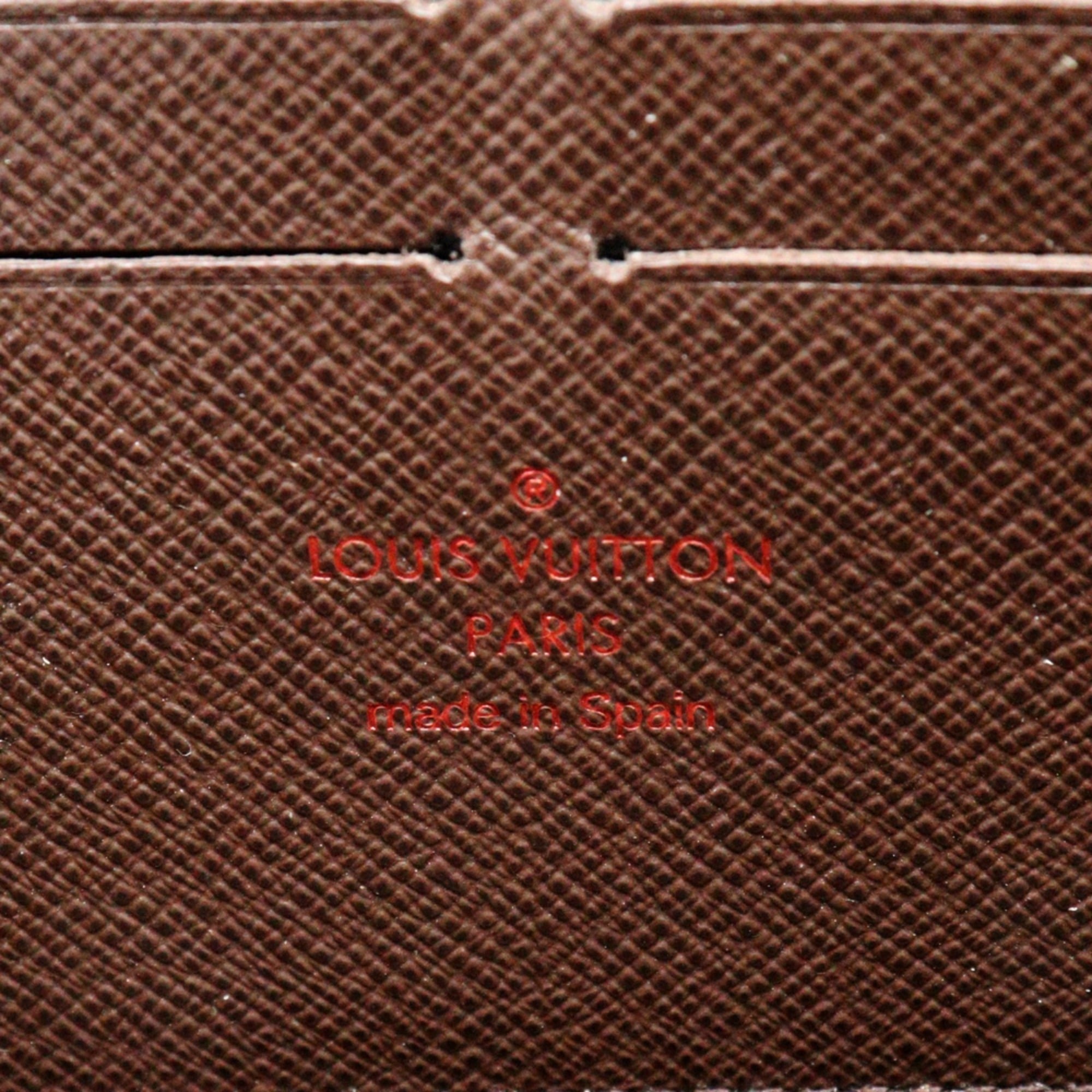 Louis Vuitton Brown Ebene Galle Damier Canvas Long Wallet (Bi-Fold) (Pre-Owned)