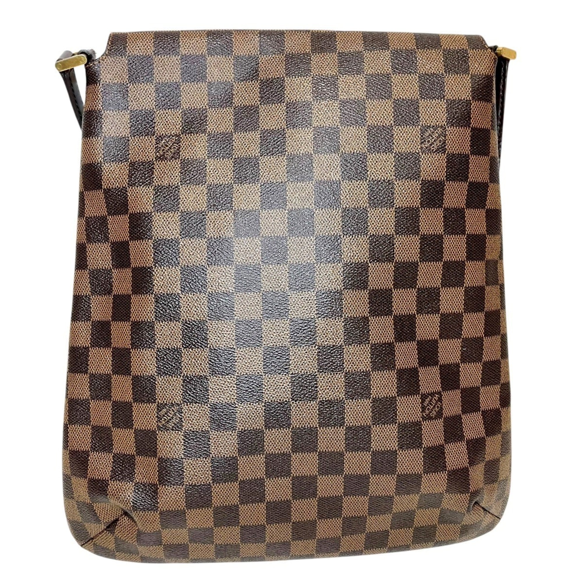 Louis Vuitton Brown Damier Canvas Shoulder Bag (Pre-Owned)