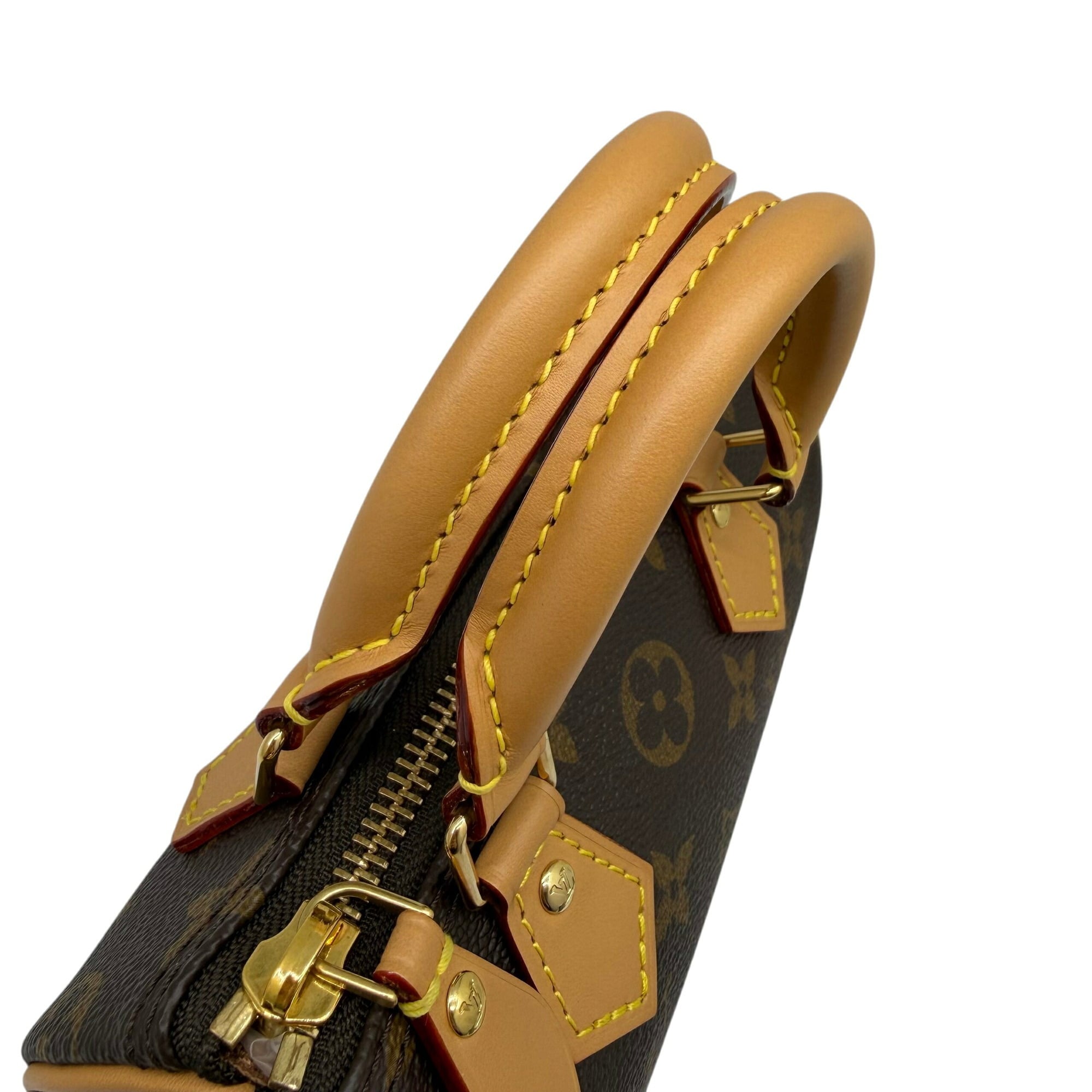 Louis Vuitton Brown Monogram Handbag Shoulder Bag (Pre-Owned)