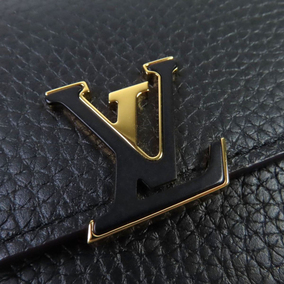 Louis Vuitton Hot Pink Noir Leather Wallet (Bi-Fold) (Pre-Owned)