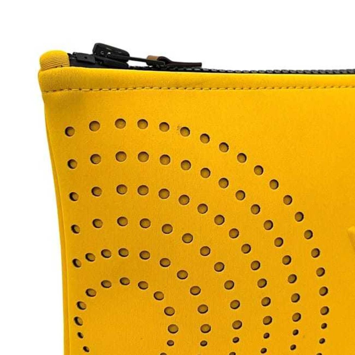 Hermes Yellow Polyester Pouch (Pre-Owned)