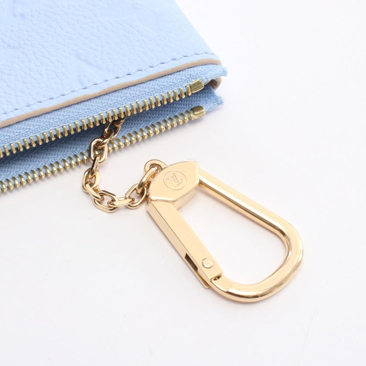 Louis Vuitton Blue Monogram Empreinte Pouch (Pre-Owned)