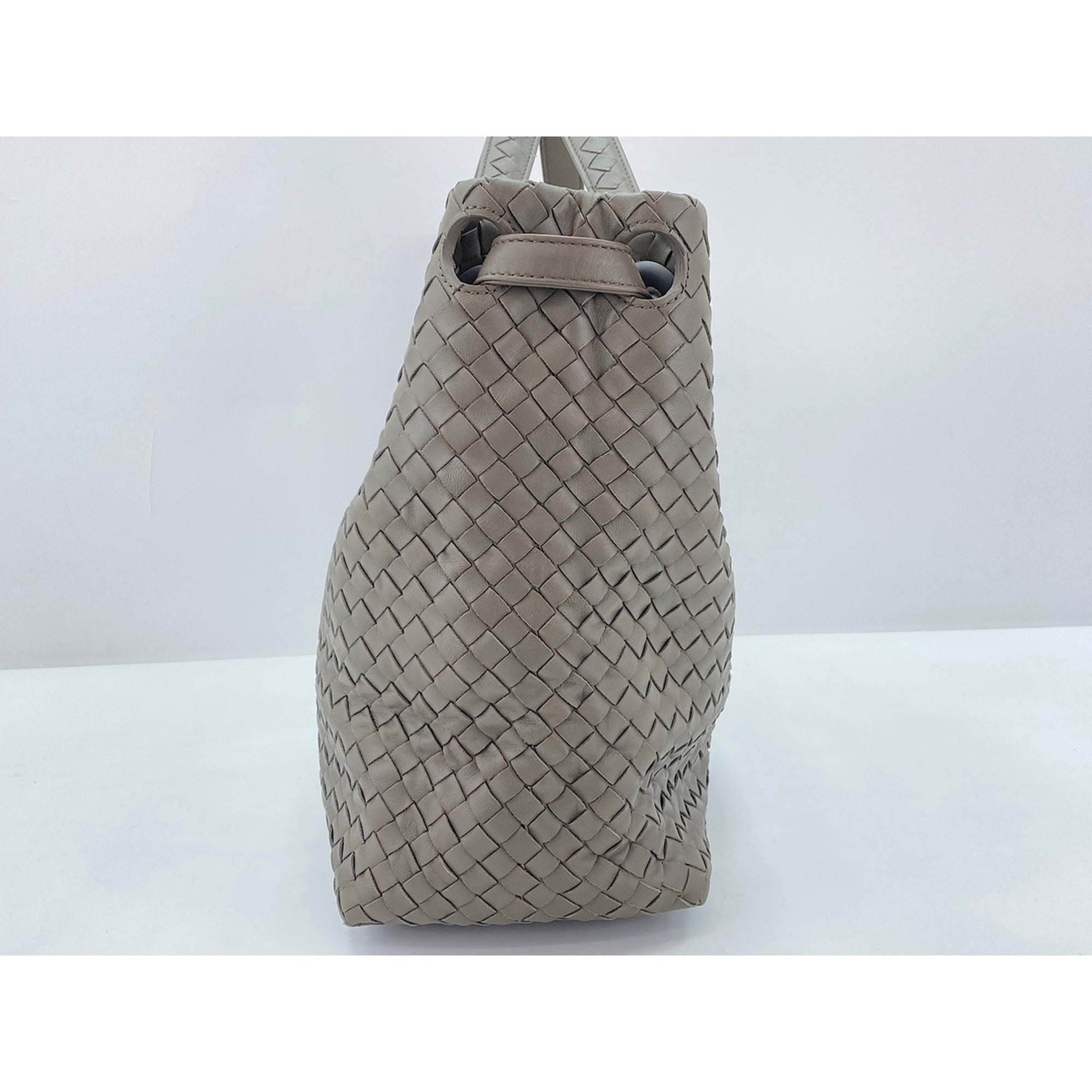 Bottega Veneta Intrecciato Brown Tote Bag (Pre-Owned)