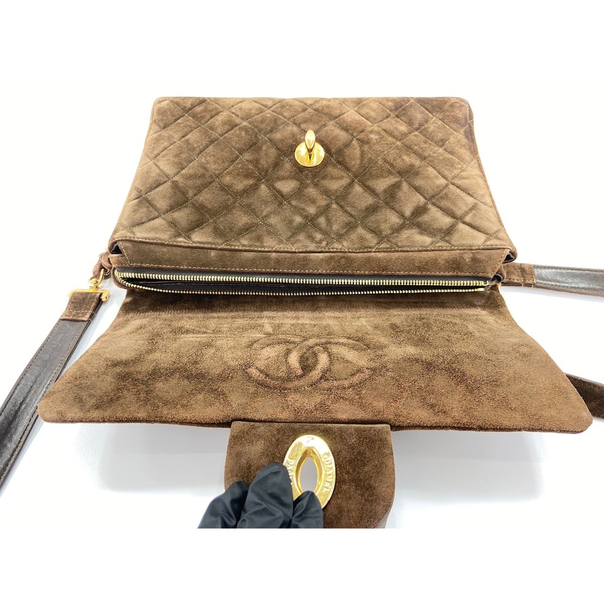 Chanel Brown Backpack (Pre-Owned)