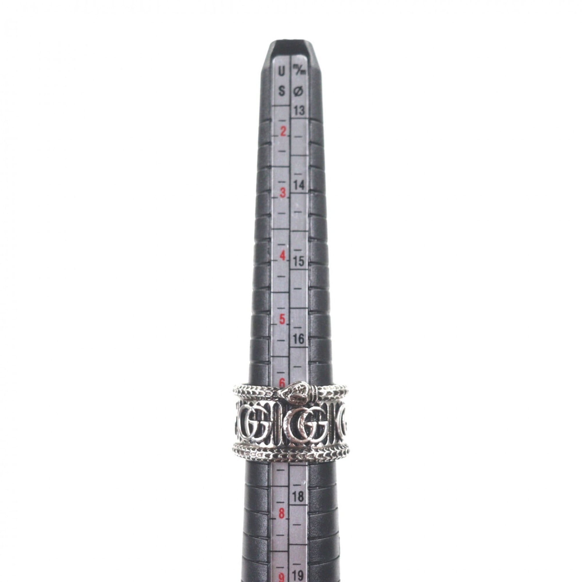 Gucci Silver Silver 925 Band Ring (Pre-Owned)
