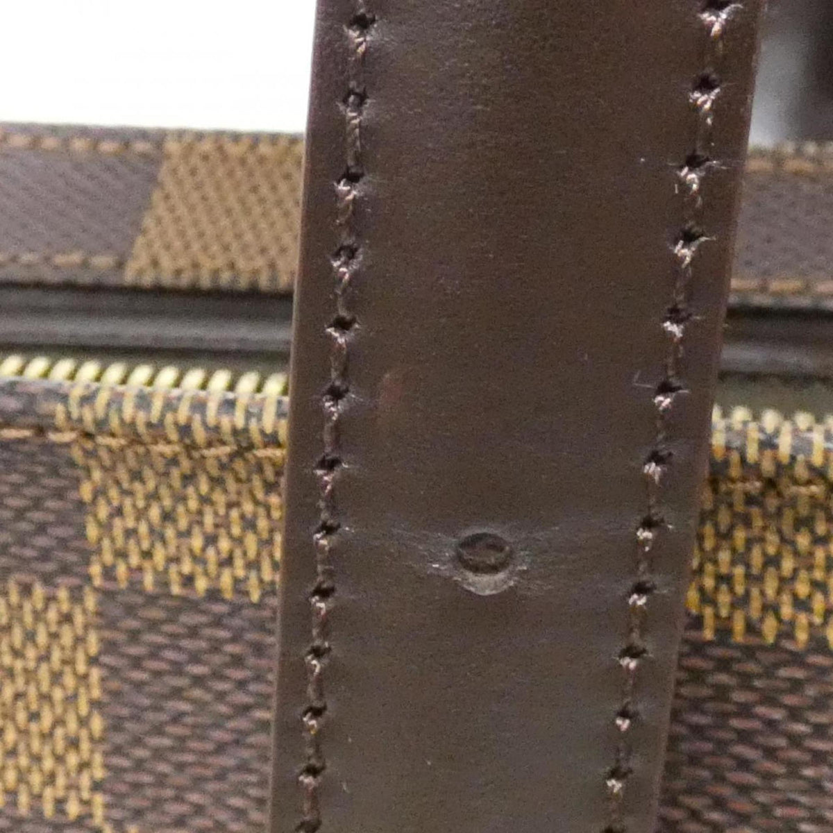 Louis Vuitton Ebene Coated Canvas Shoulder Bag (Pre-Owned)
