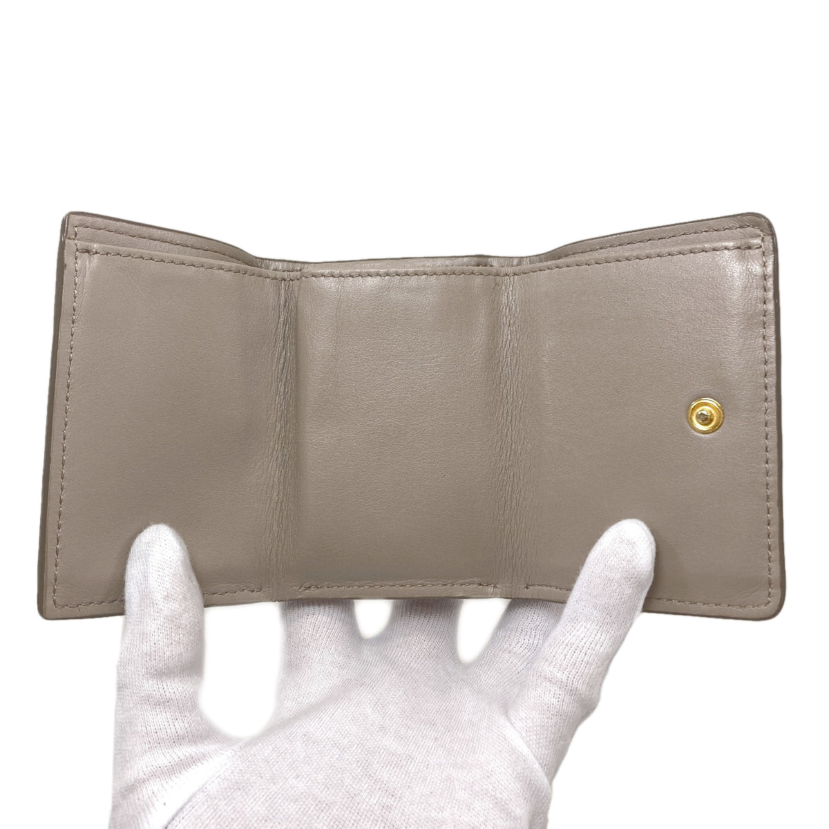 Chloé Brown Leather Wallet (Bi-Fold) (Pre-Owned)