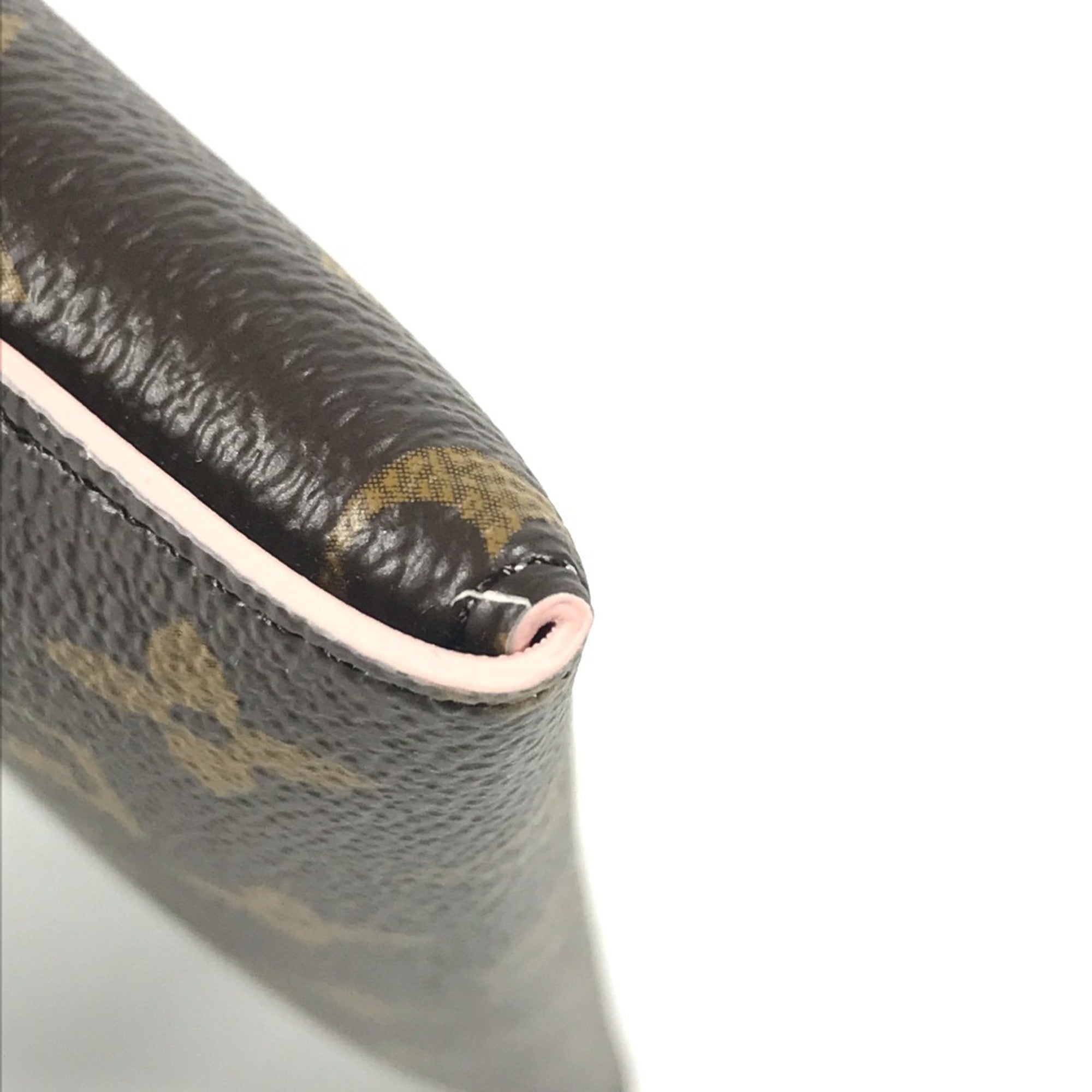 Louis Vuitton Brown Monogram Monogram Clutch Bag Pochette Pouch (Pre-Owned)