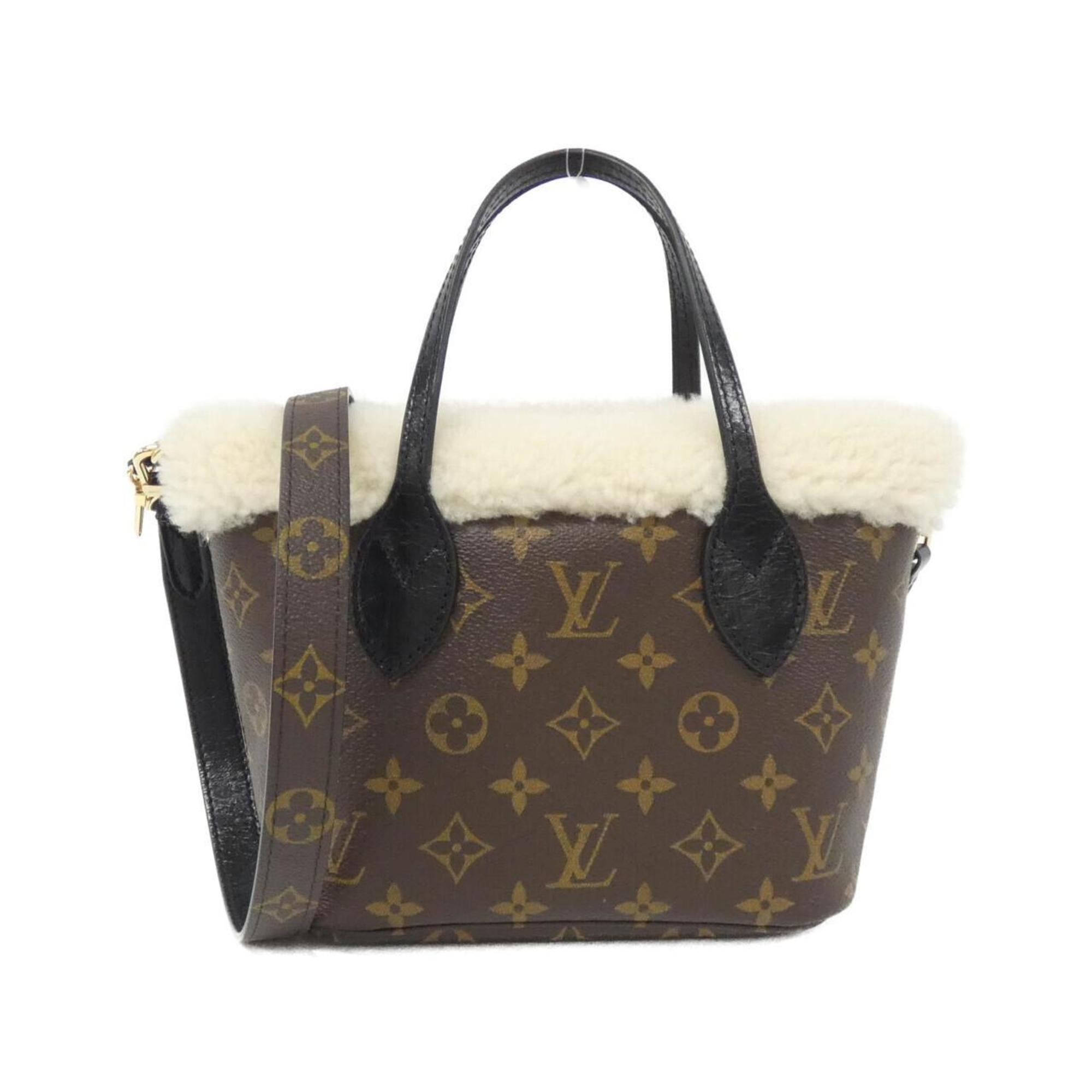 Louis Vuitton Marron Coated Canvas Handbag (Pre-Owned)