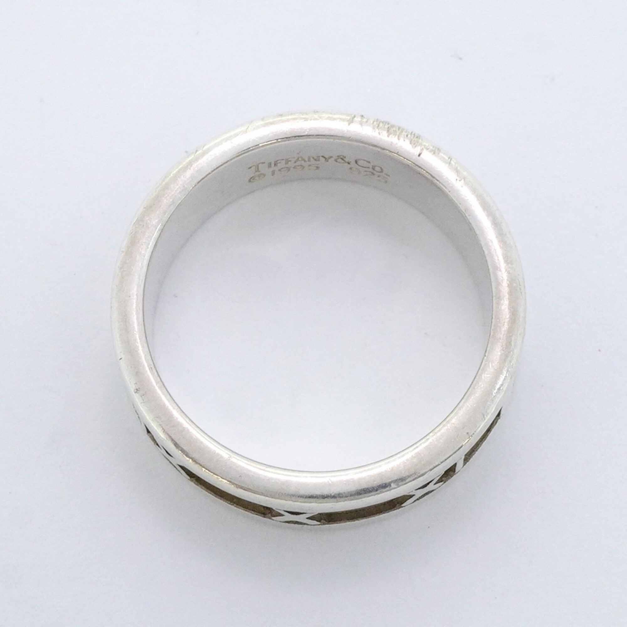 Tiffany Silver 925 Band Ring (Pre-Owned)