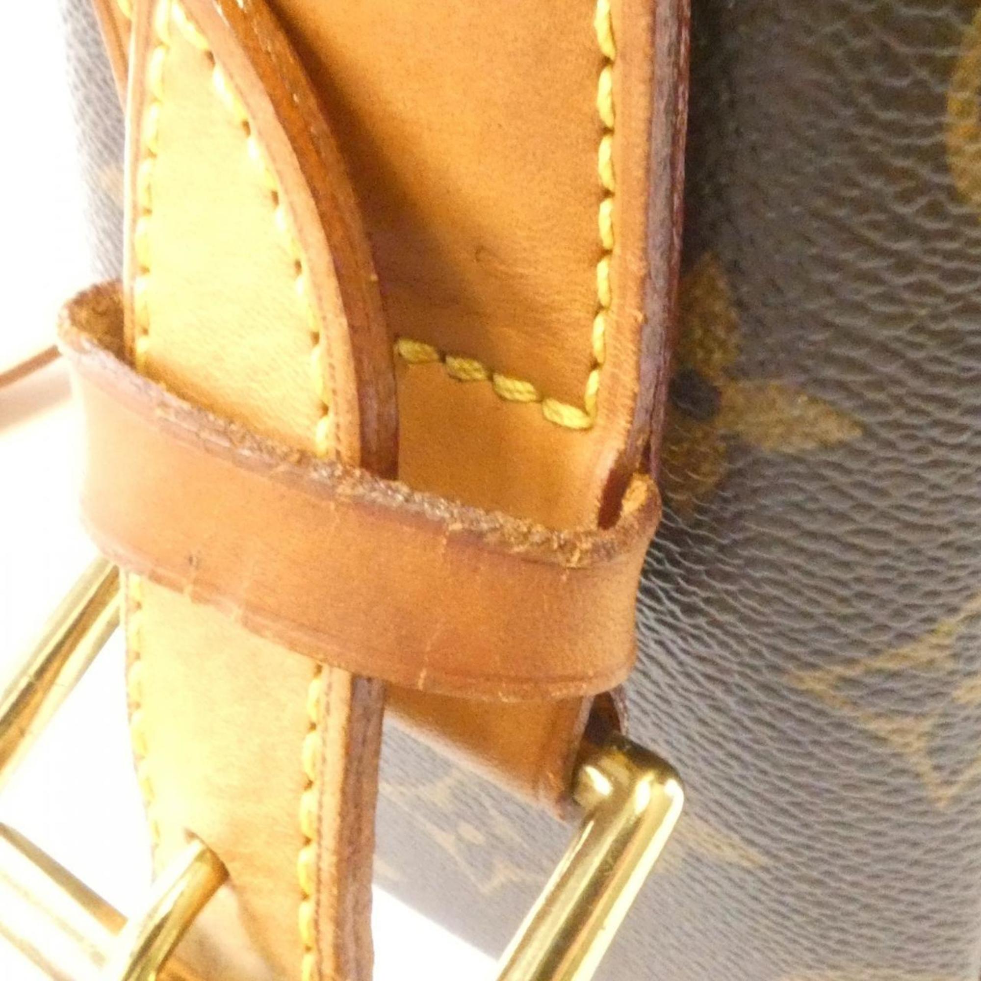 Louis Vuitton Brown Coated Canvas Shoulder Bag (Pre-Owned)
