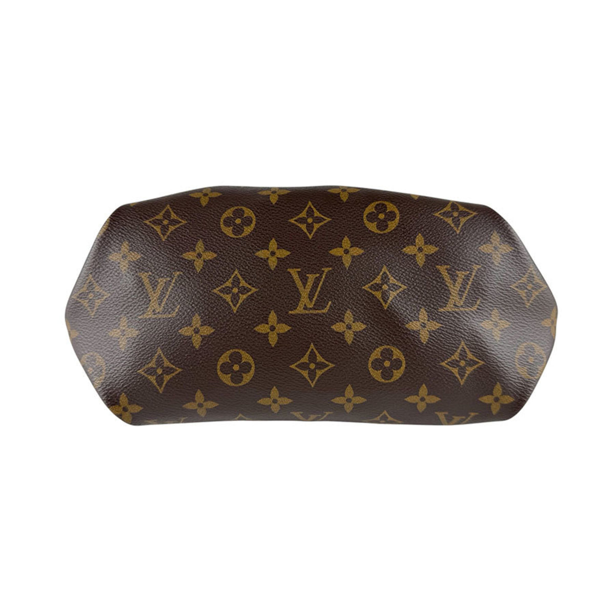 Louis Vuitton Black Brown Monogram Monogram Leather Handbag Shoulder Bag (Pre-Owned)