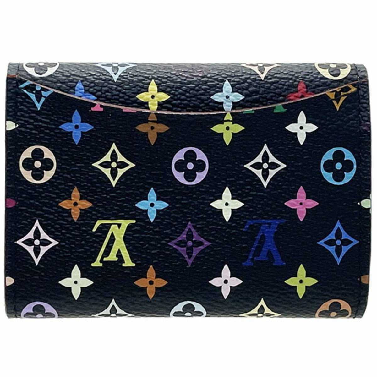 Louis Vuitton Monogram Multicolore Black Noir Monogram Multicolore Coin Purse/Coin Case (Pre-Owned)