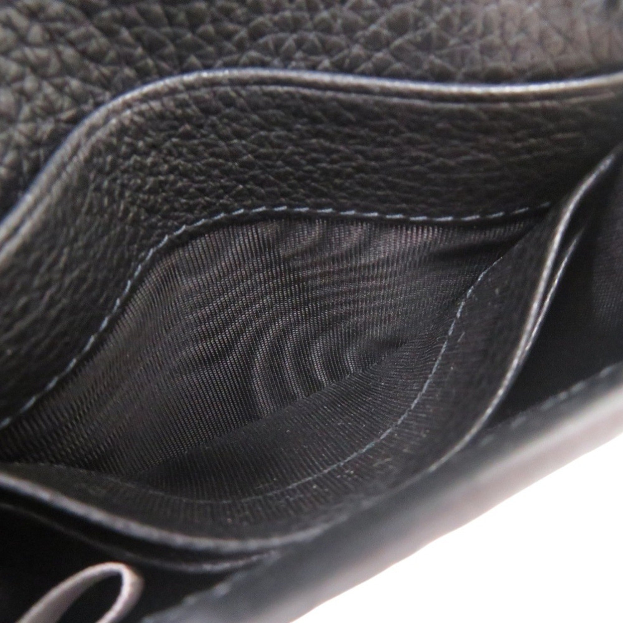 Jimmy Choo Black Leather Clutch Bag (Pre-Owned)
