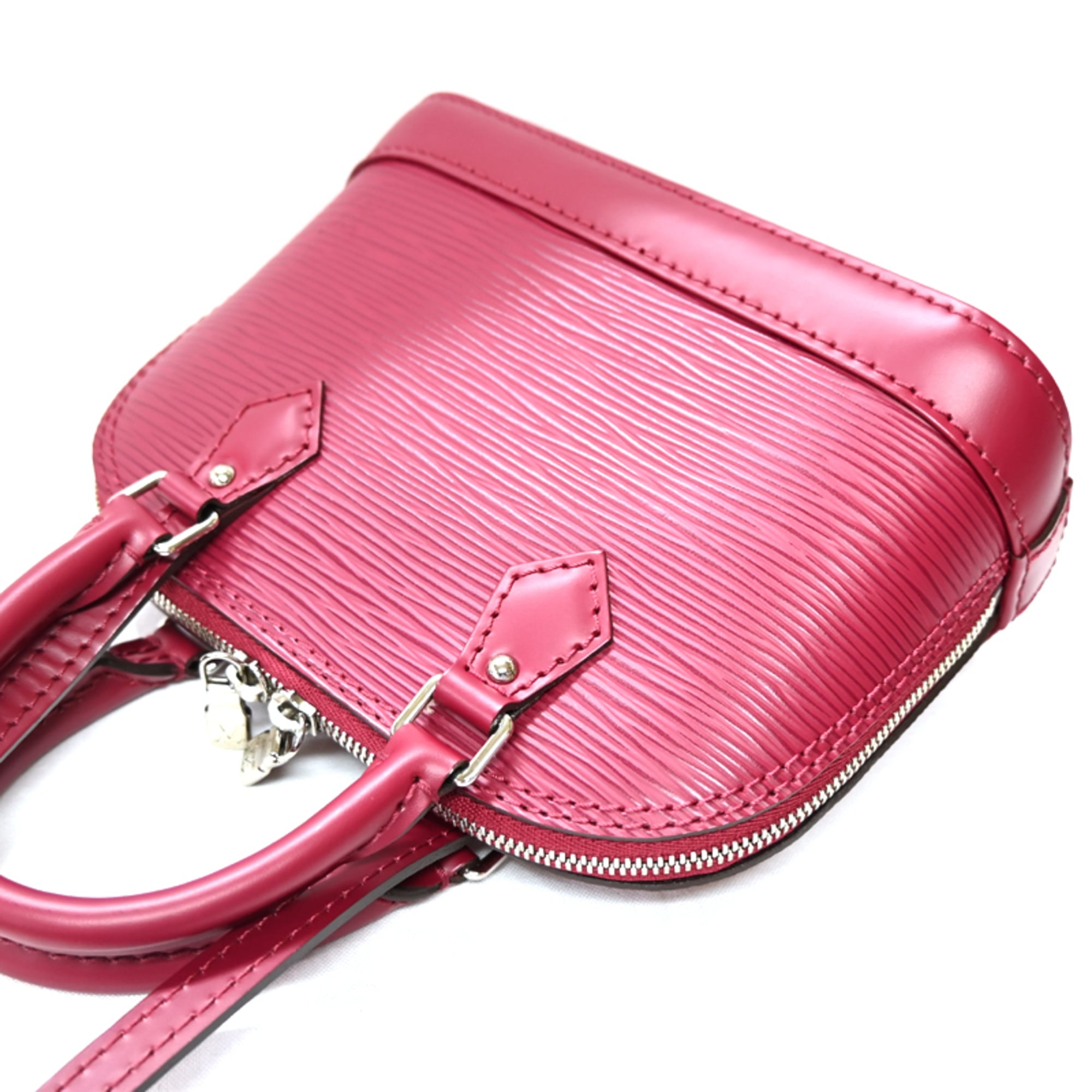 Louis Vuitton Fuchsia Epi Leather Shoulder Bag (Pre-Owned)