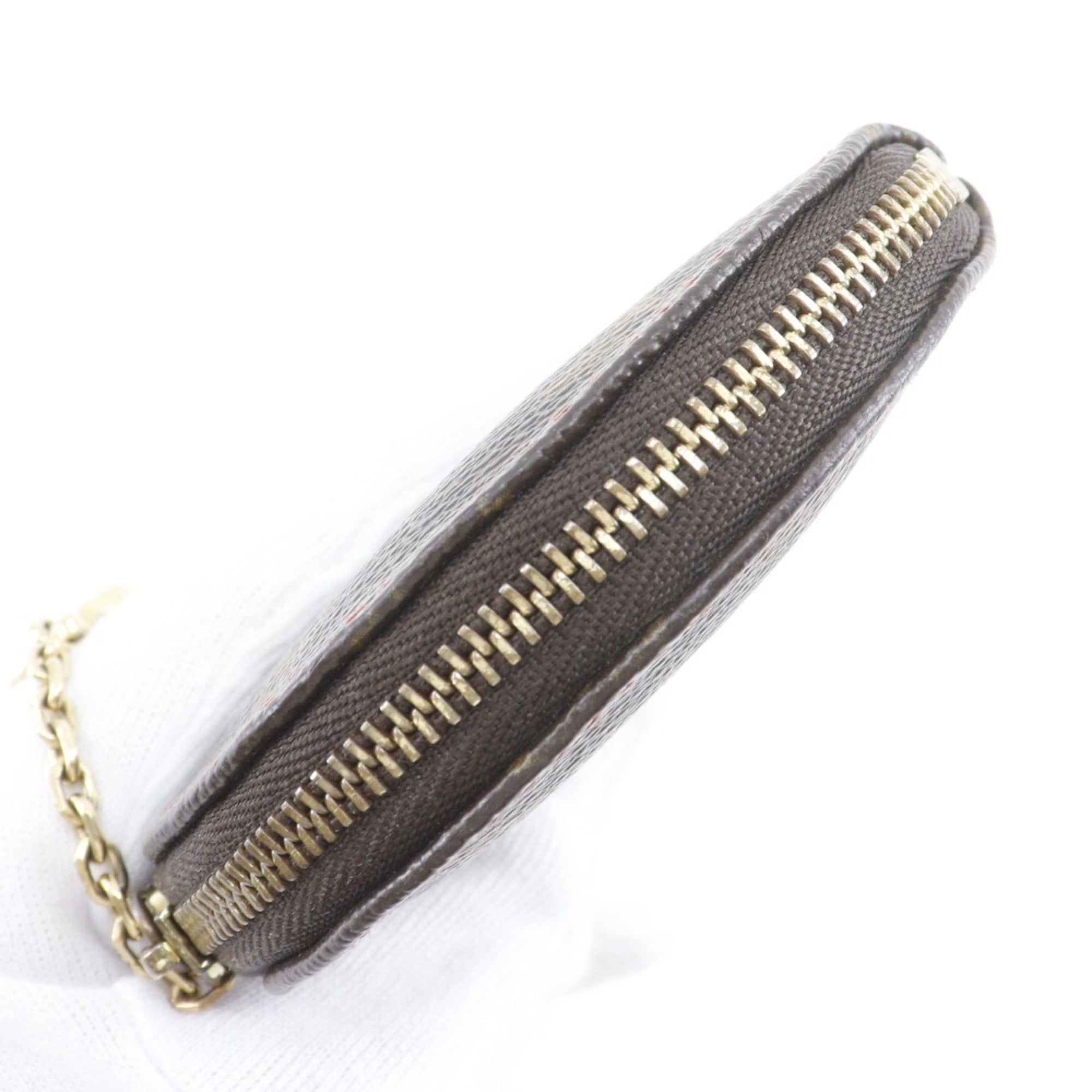 Louis Vuitton Brown Cherry Monogram Monogram Coin Purse/Coin Case (Pre-Owned)