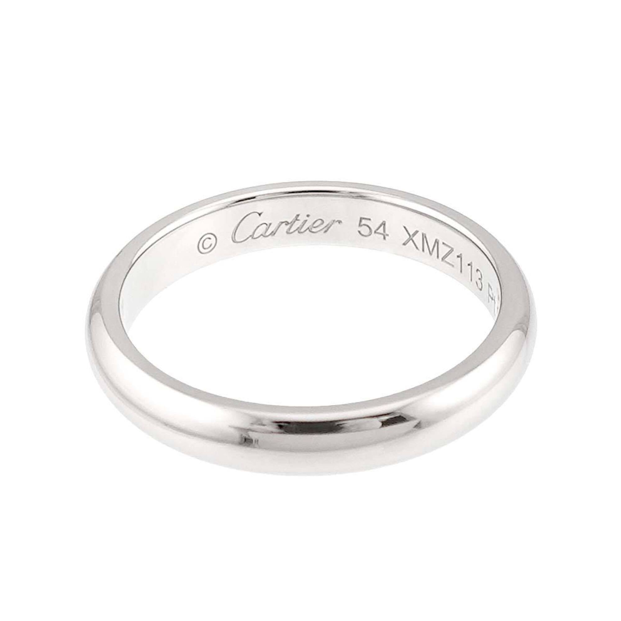 Cartier Platinum 950 Band Ring (Pre-Owned)