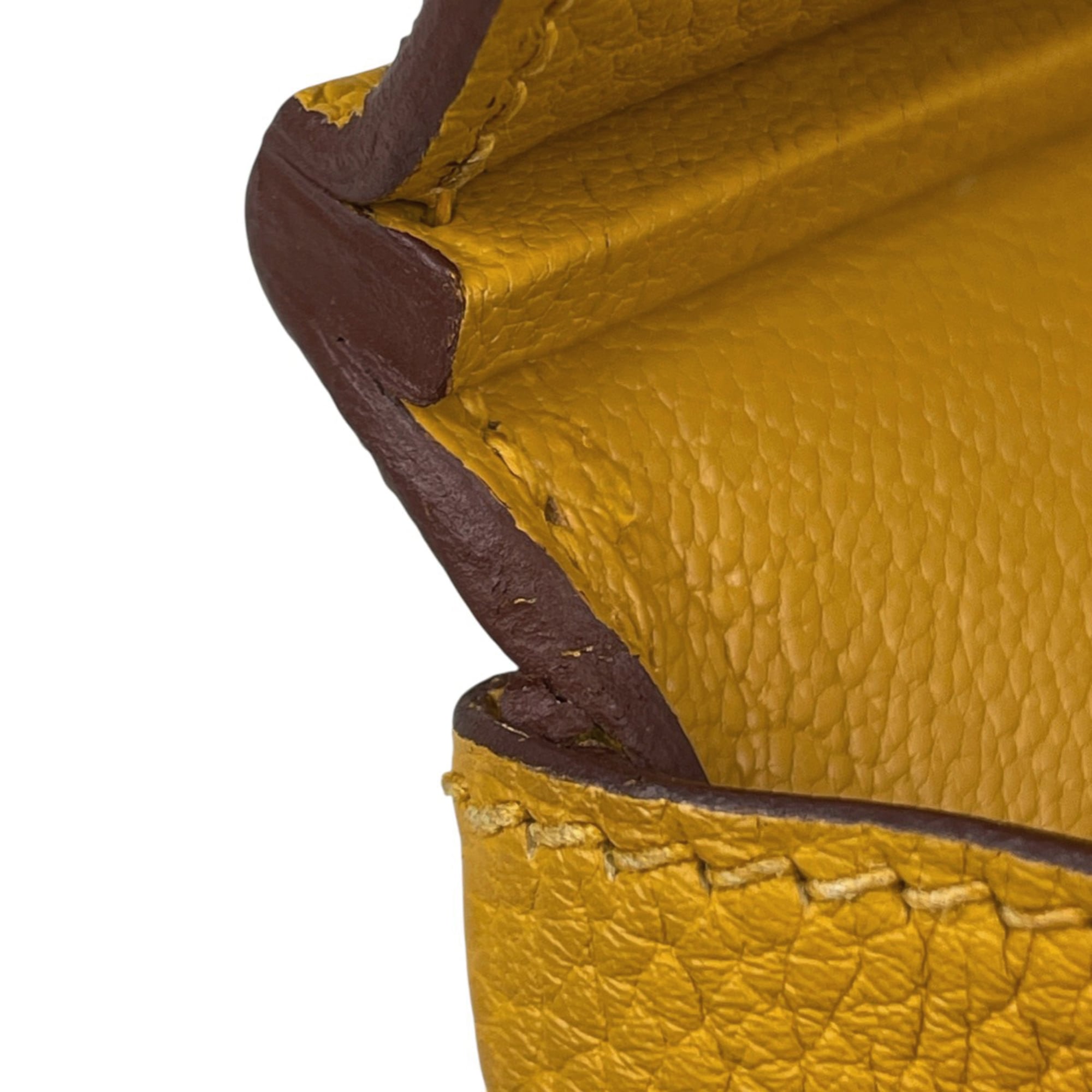 Hermes Birkin Yellow Togo Leather Handbag (Pre-Owned)