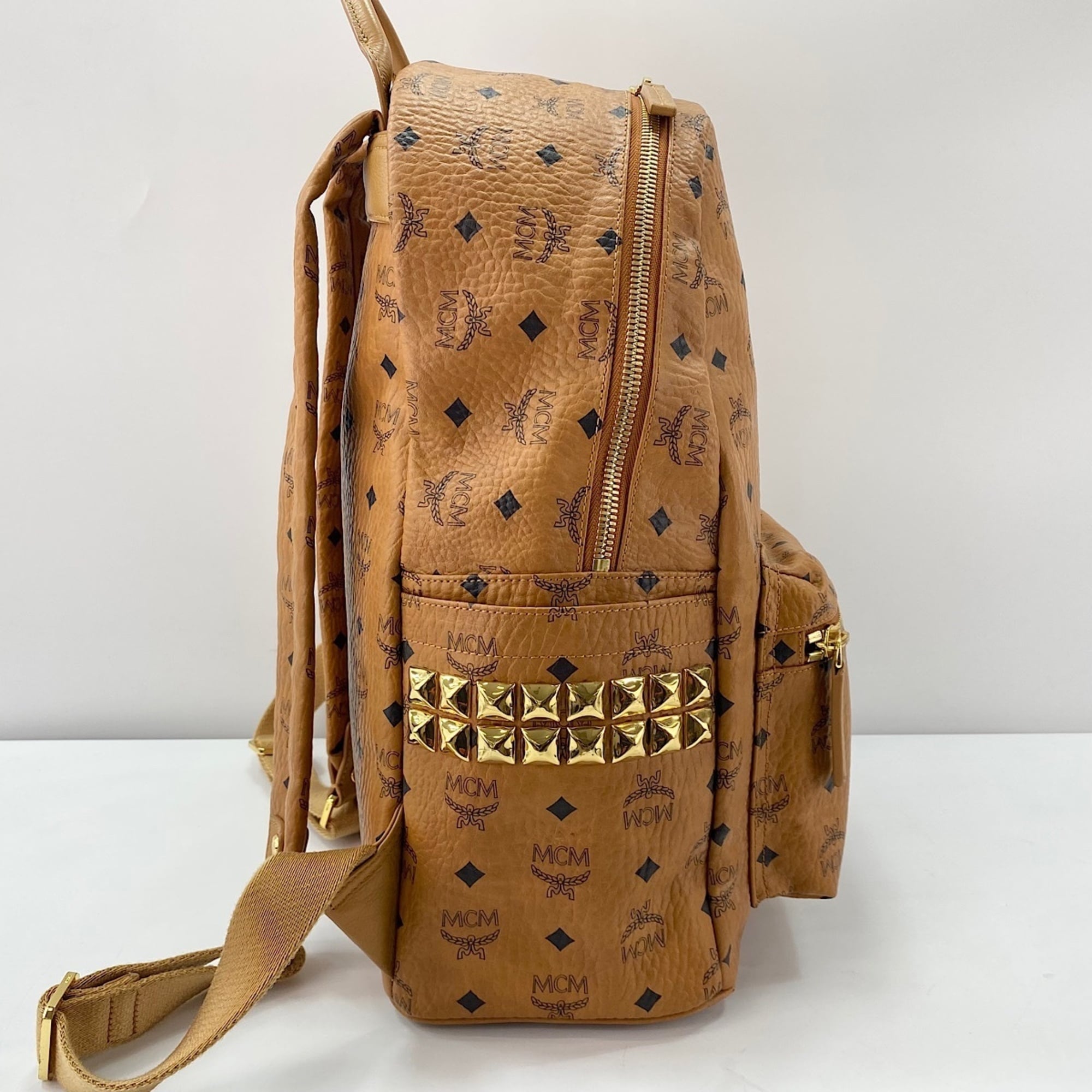 Mcm Brown Backpack (Pre-Owned)