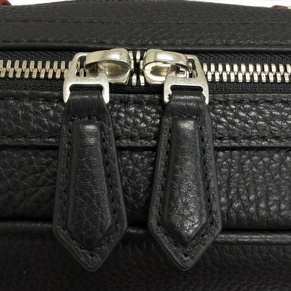 Bally Black Leather Briefcase Shoulder Bag (Pre-Owned)