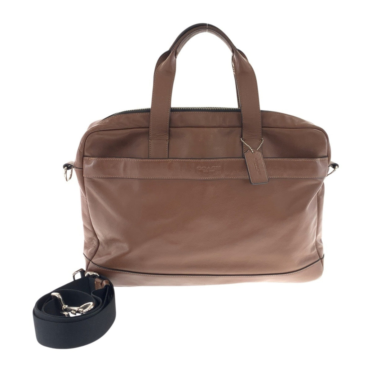 Coach Brown Leather Briefcase (Pre-Owned)