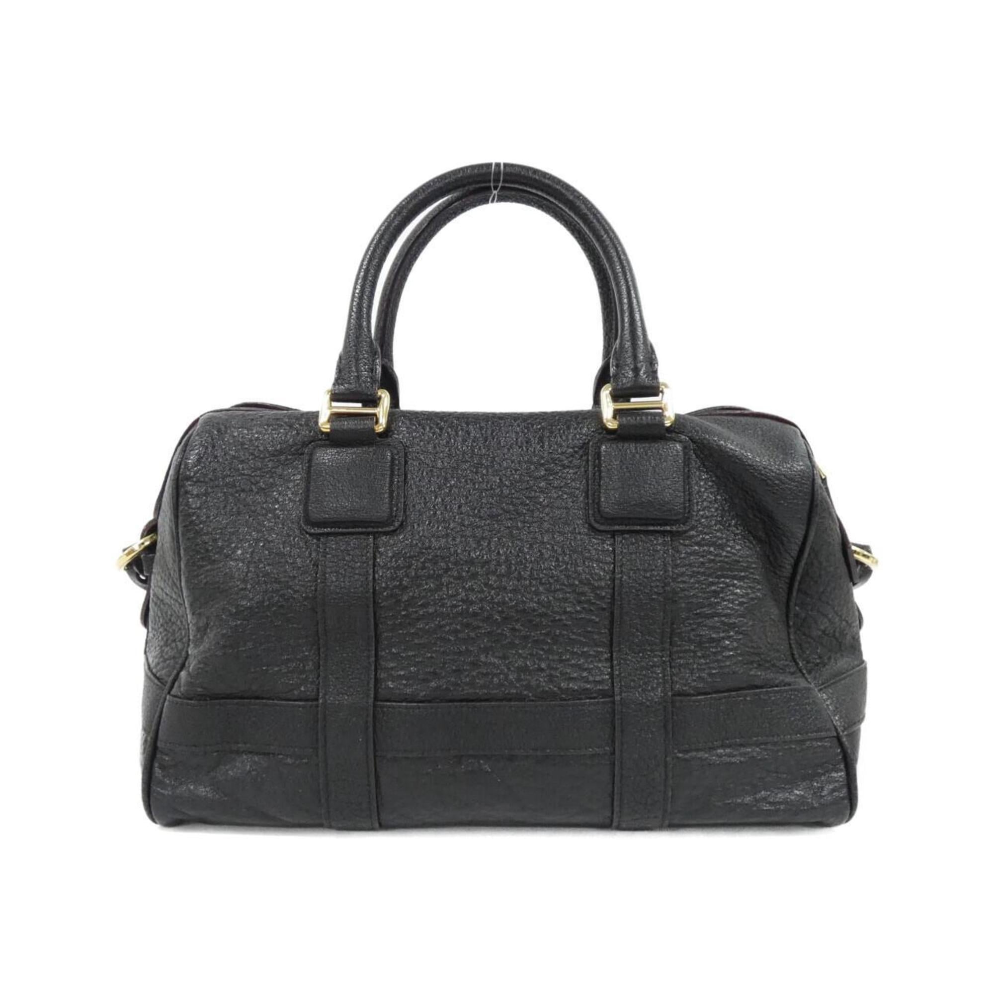 Loewe Black Leather Handbag (Pre-Owned)