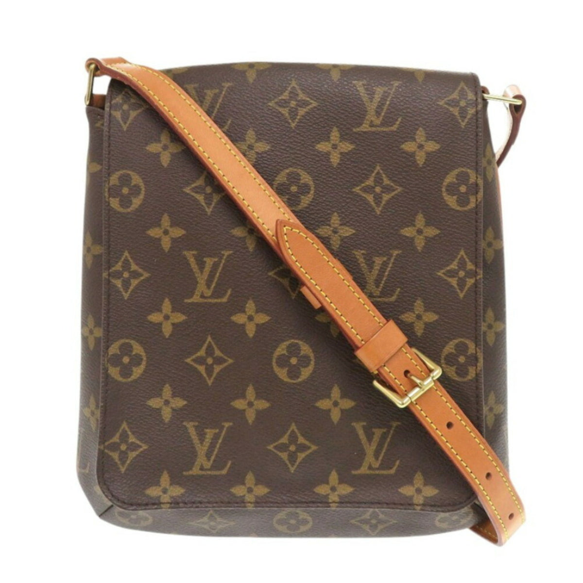 Louis Vuitton Brown Monogram Shoulder Bag (Pre-Owned)