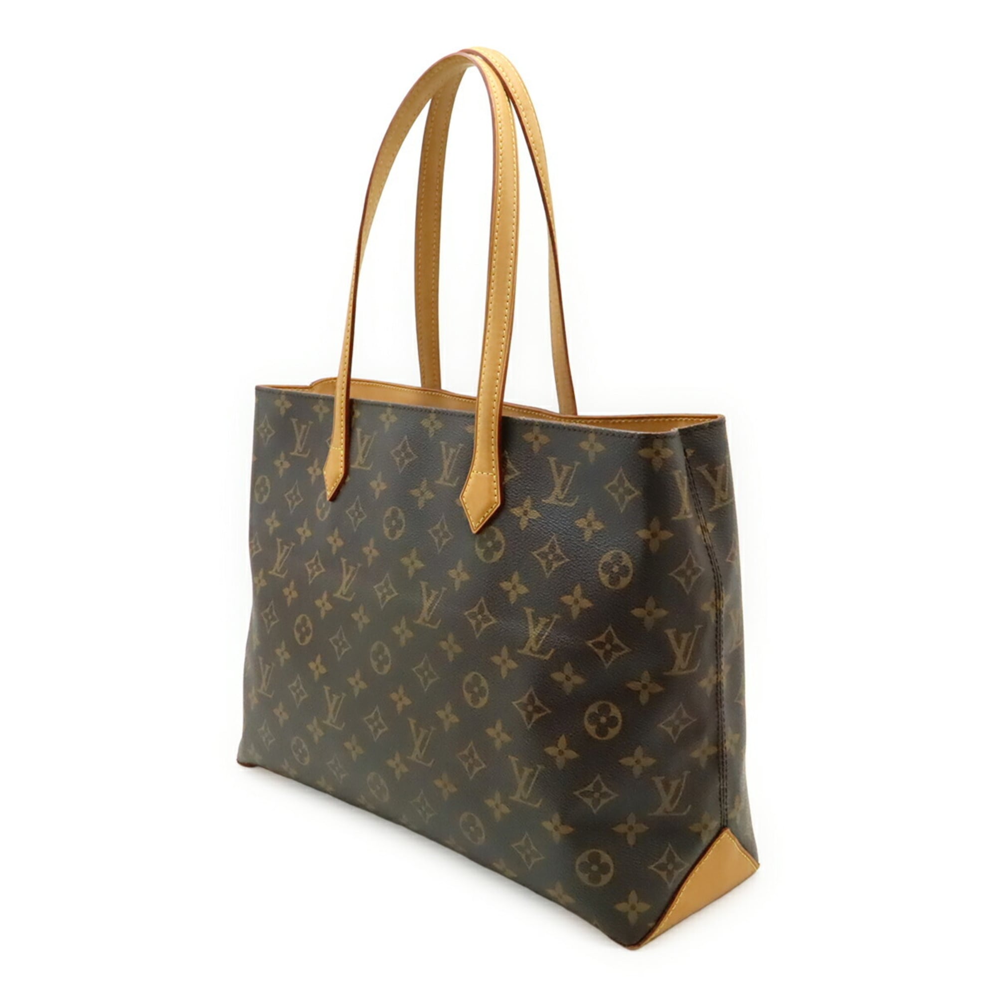 Louis Vuitton Brown Monogram Shoulder Bag Tote Bag (Pre-Owned)