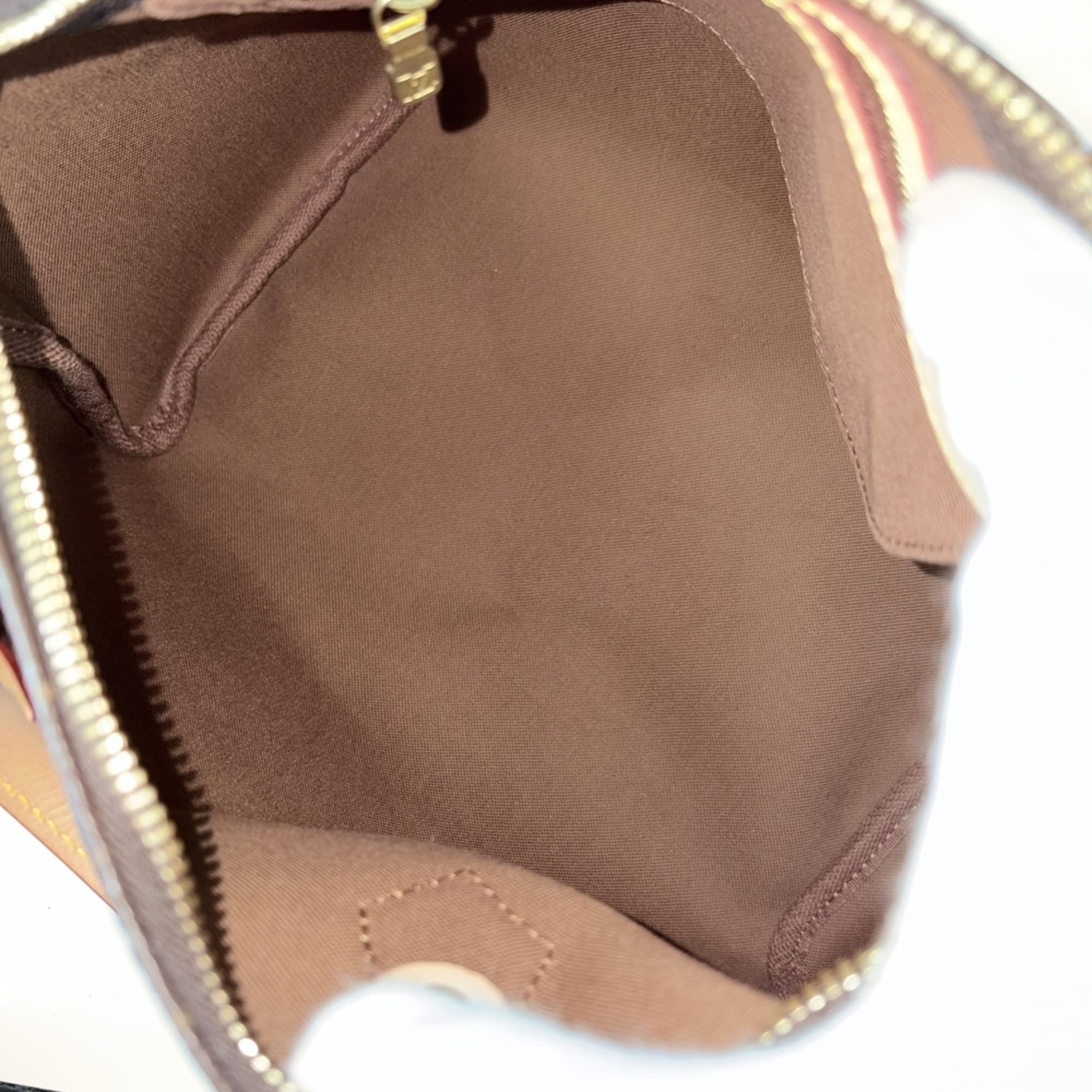 Louis Vuitton Monogram Brown Monogram Boston Bag Handbag (Pre-Owned)