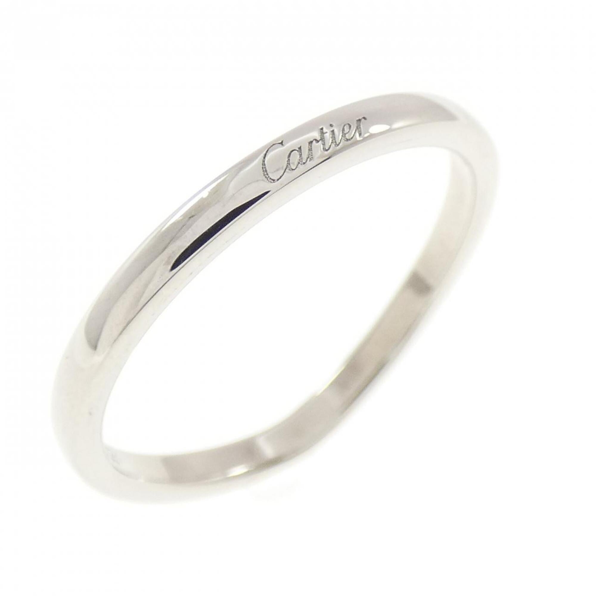 Cartier Platinum 950 Band Ring (Pre-Owned)