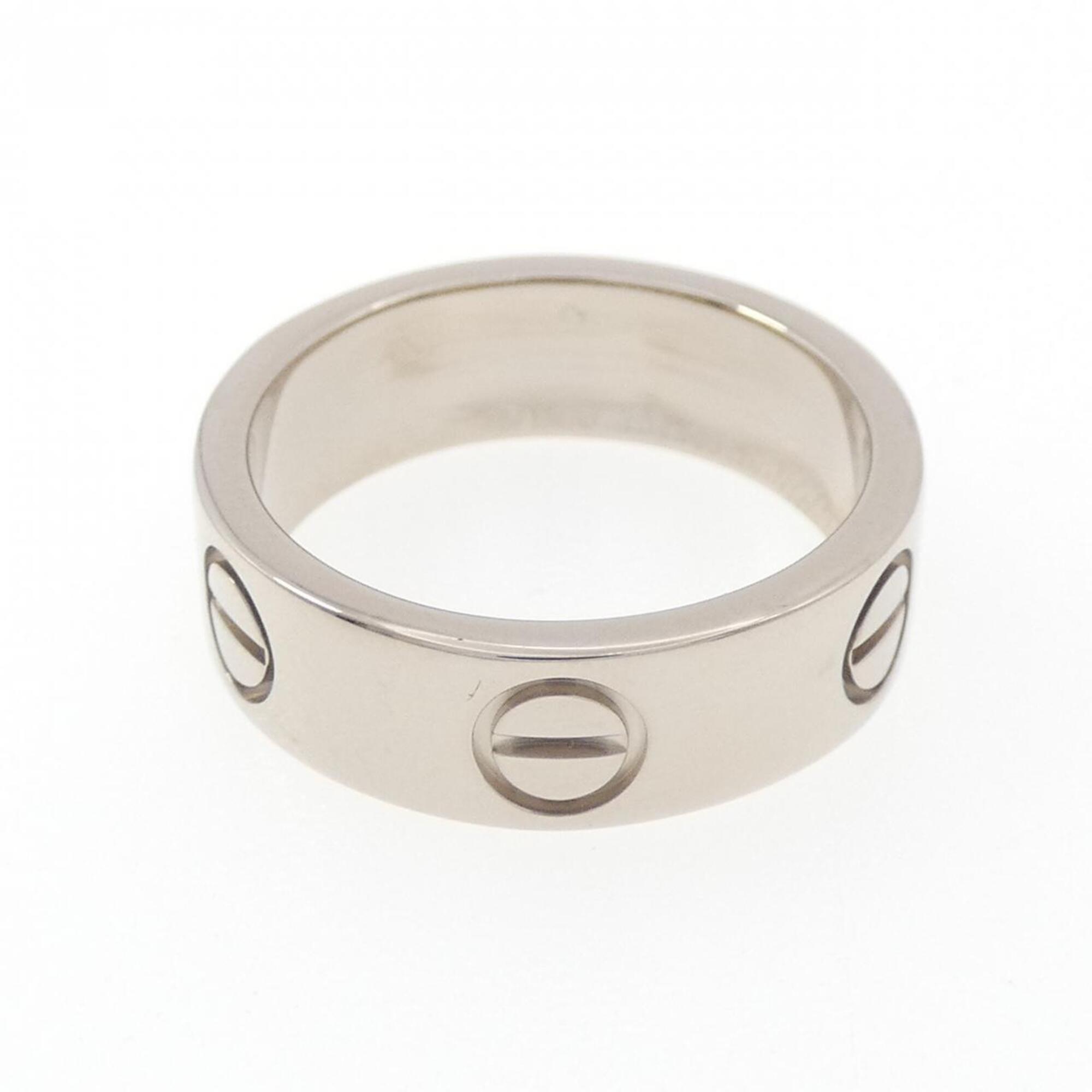 Cartier Love White Gold (18K) Band Ring (Pre-Owned)