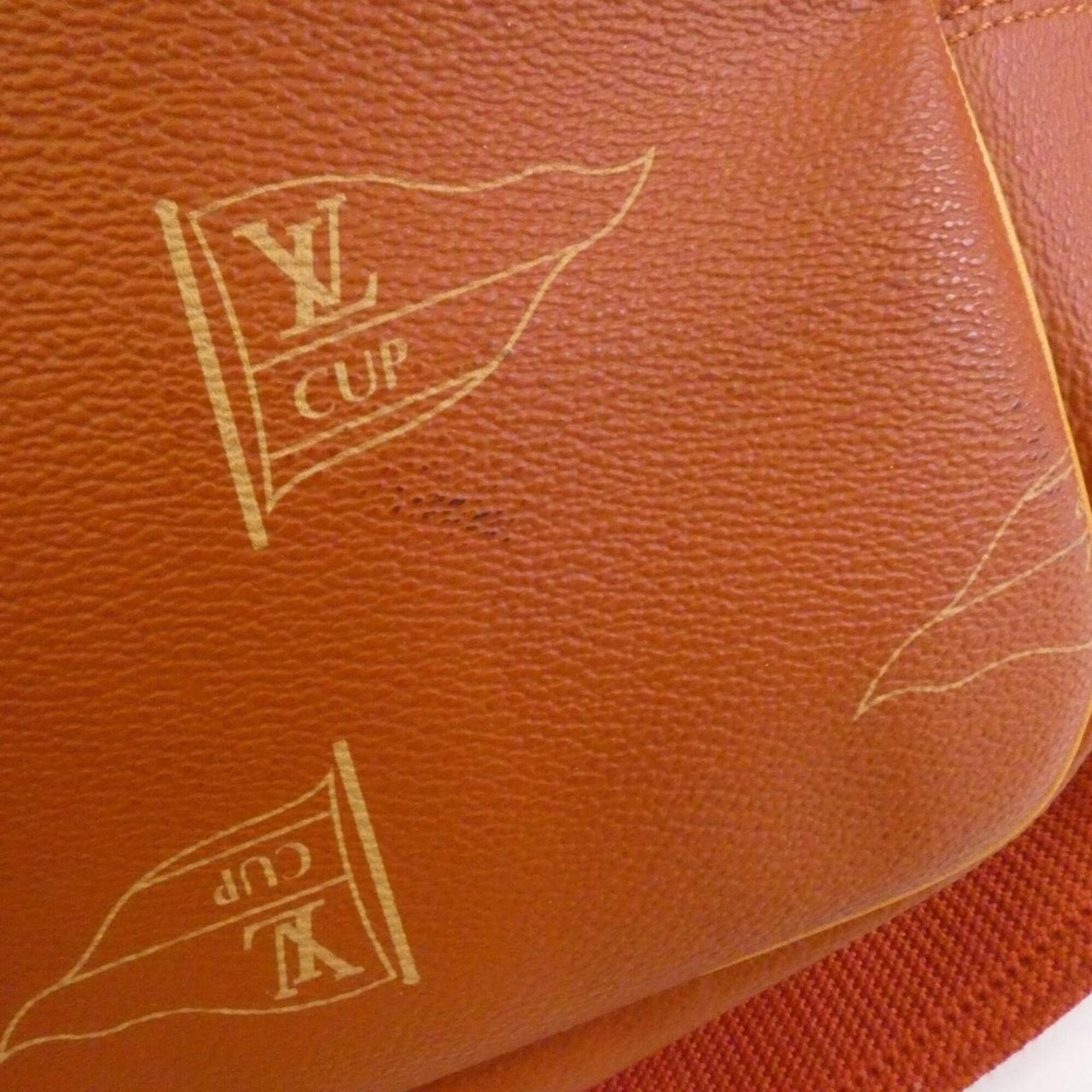 Louis Vuitton Gold Coated Canvas Shoulder Bag (Pre-Owned)