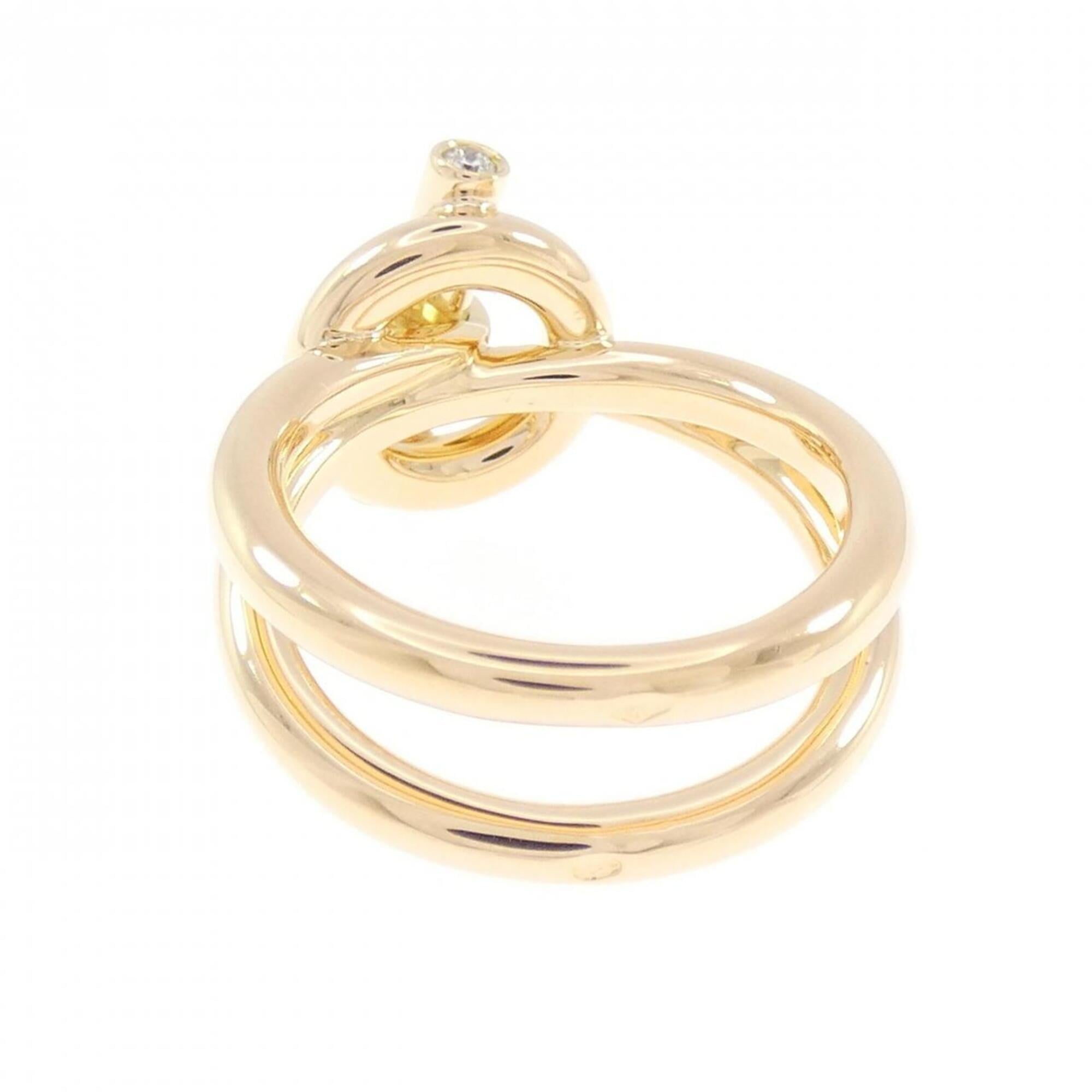 Hermes Yellow Gold (18K) Band Ring (Pre-Owned)