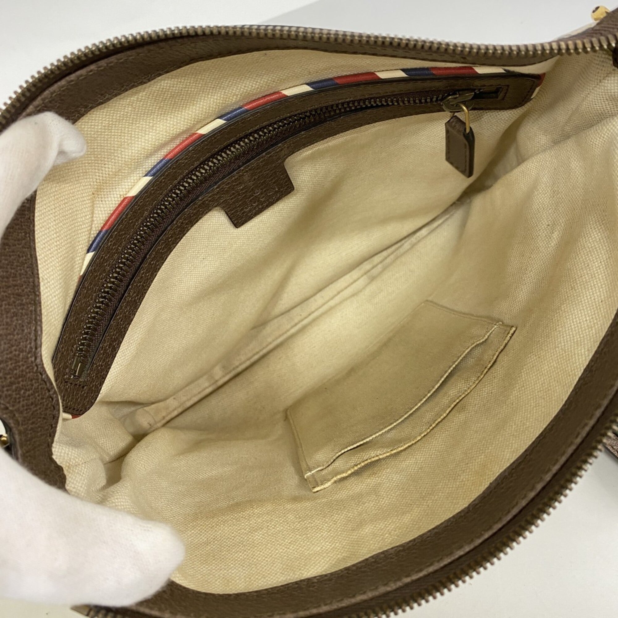Gucci Brown Pvc Shoulder Bag (Pre-Owned)