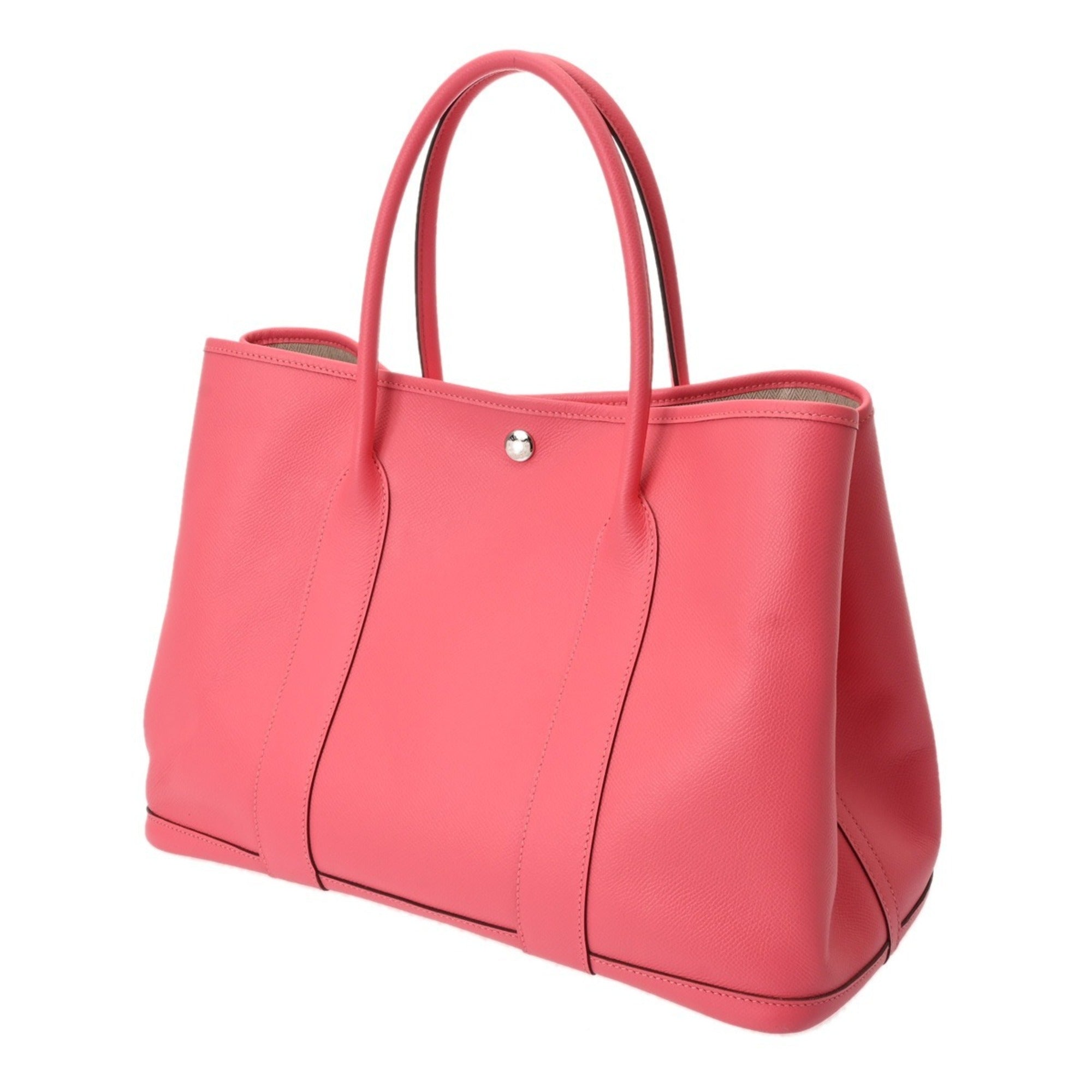 Hermes Rose Azalee Epsom Leather Handbag (Pre-Owned)
