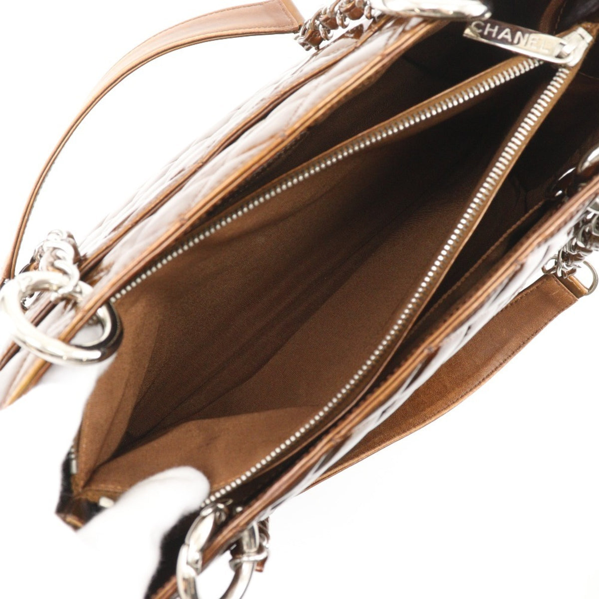 Chanel Matelasse Bronze Tote Bag (Pre-Owned)