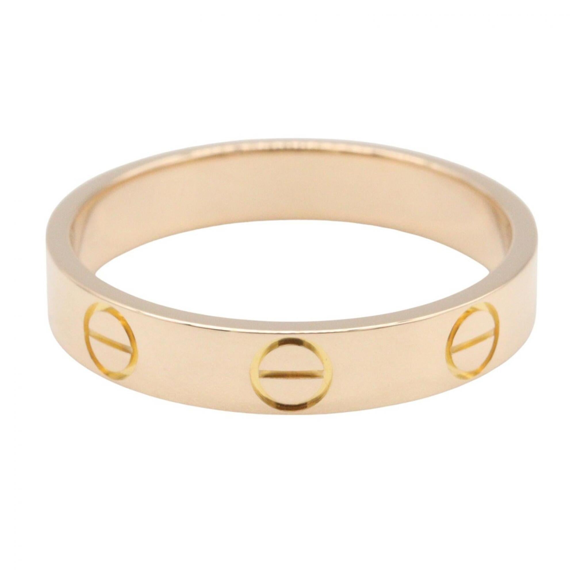 Cartier Gold Pink Gold (18K) Band Ring (Pre-Owned)