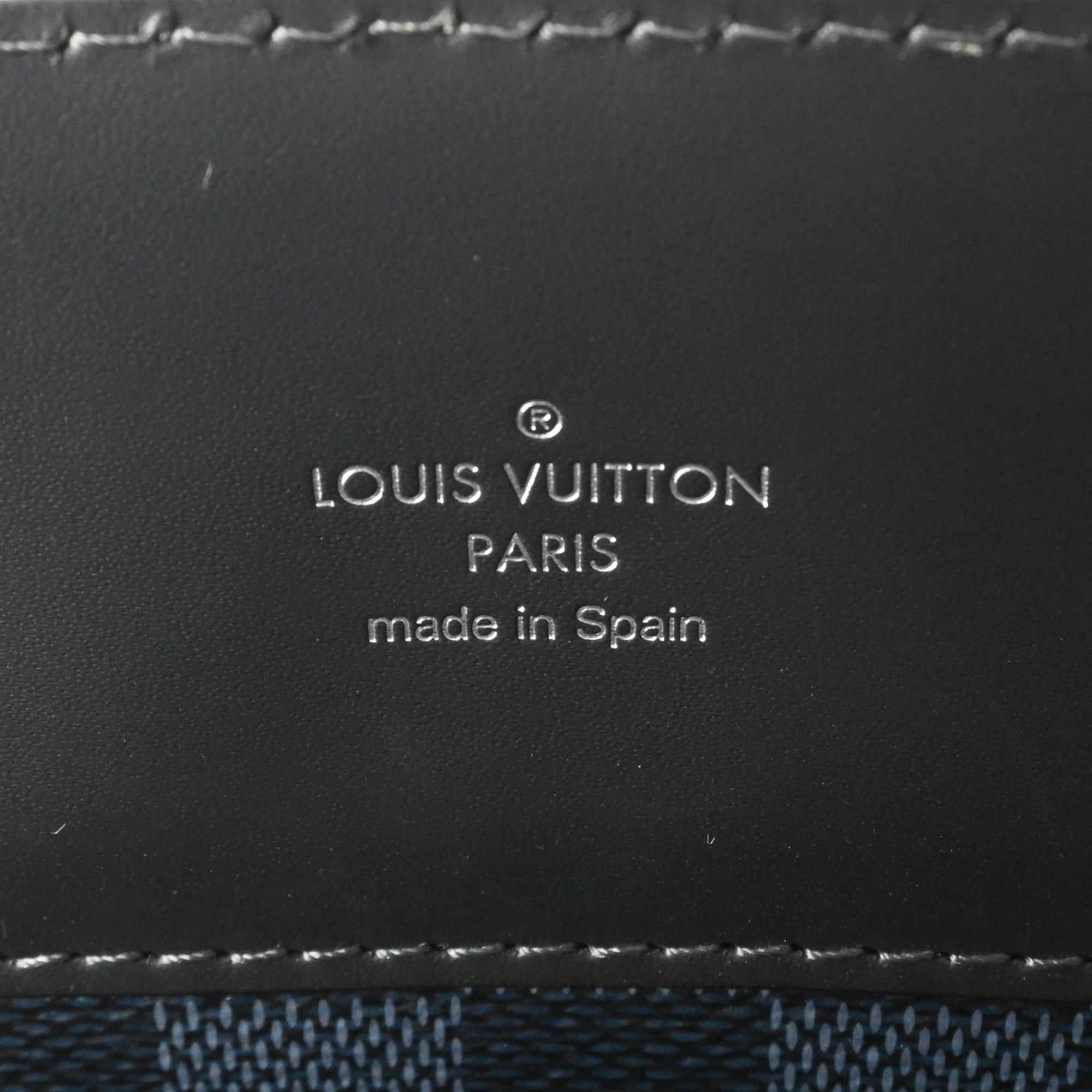 Louis Vuitton Damier Graphite Navy Damier Graphite Tote Bag (Pre-Owned)